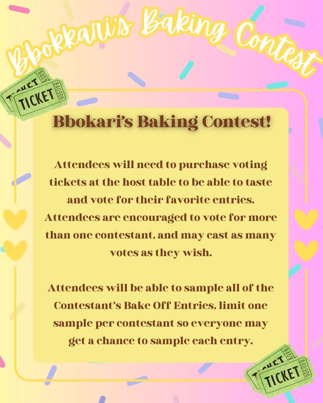 Bokkari Bake Sale - Image 8