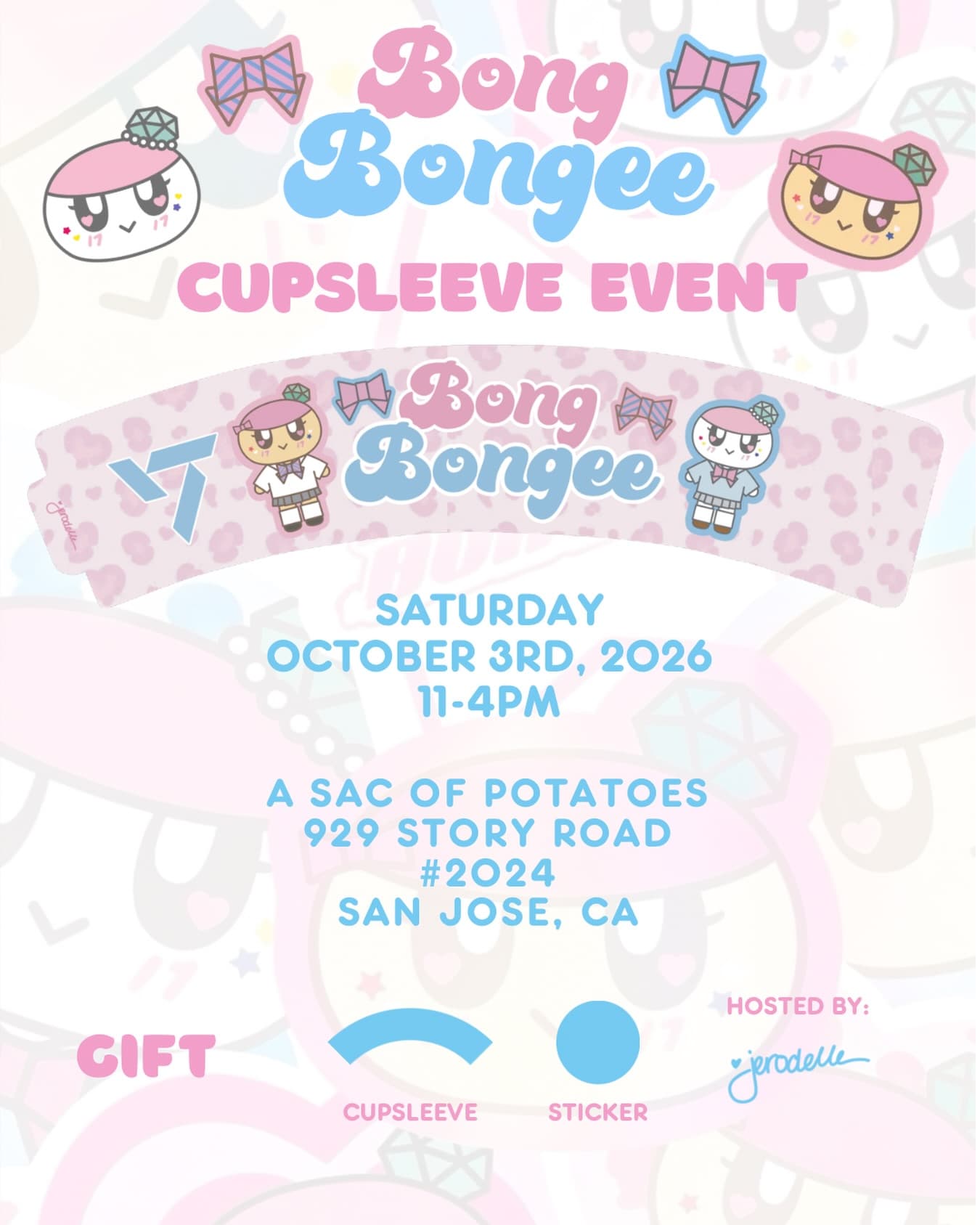 Bongbongee Party Cupsleeve Event