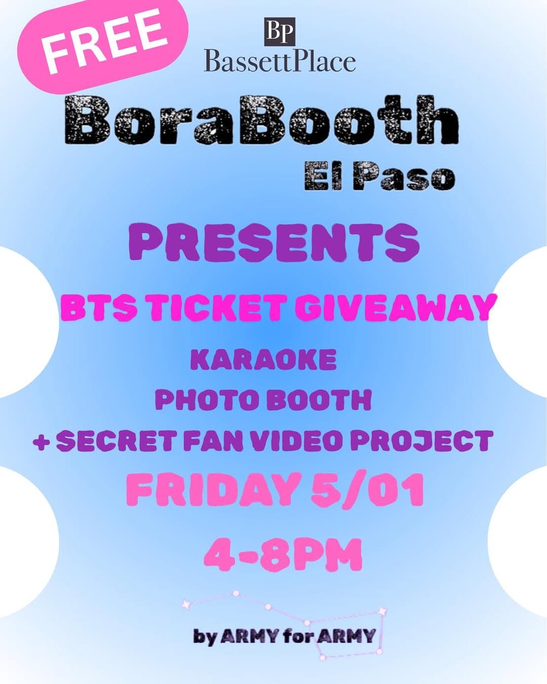 BoraBooth BTS Ticket Giveaway - Cover image