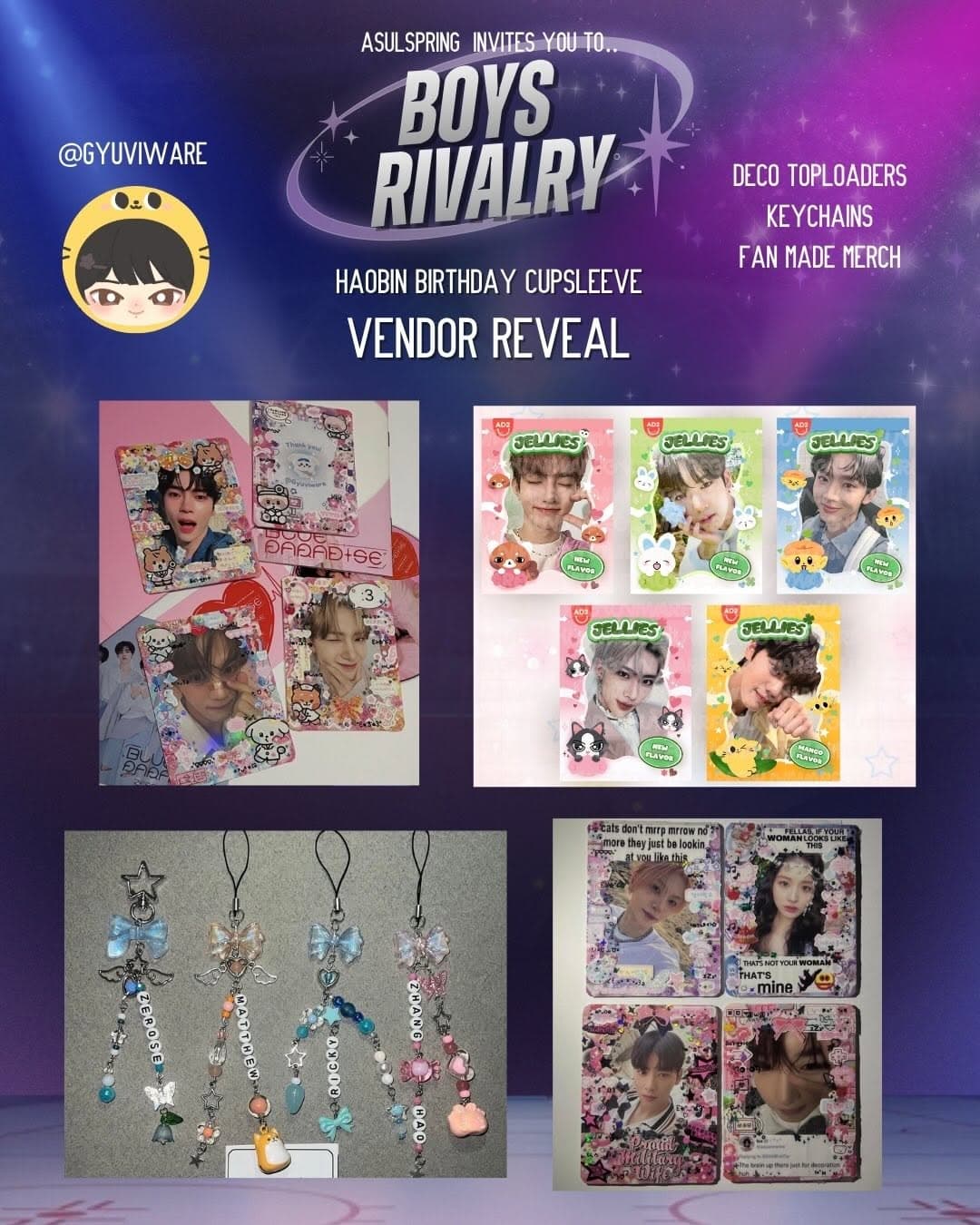 Boys Rivalry - Haobin Birthday Cupsleeve - Image 6