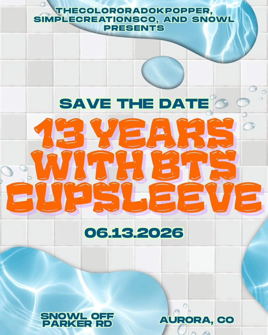 13 Years With BTS Cupsleeve
