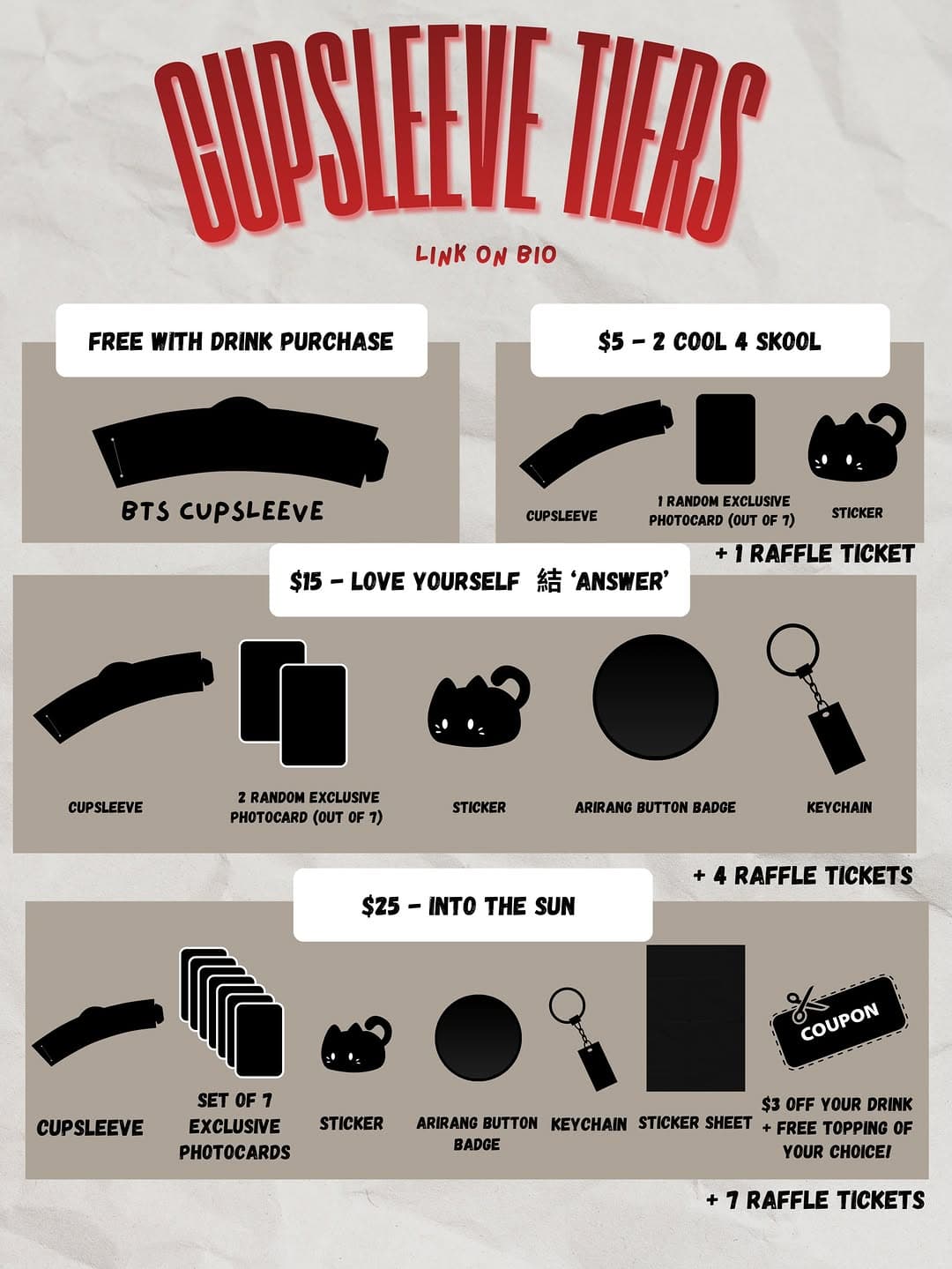 BTS 13th Anniversary Cupsleeve Event - Image 3