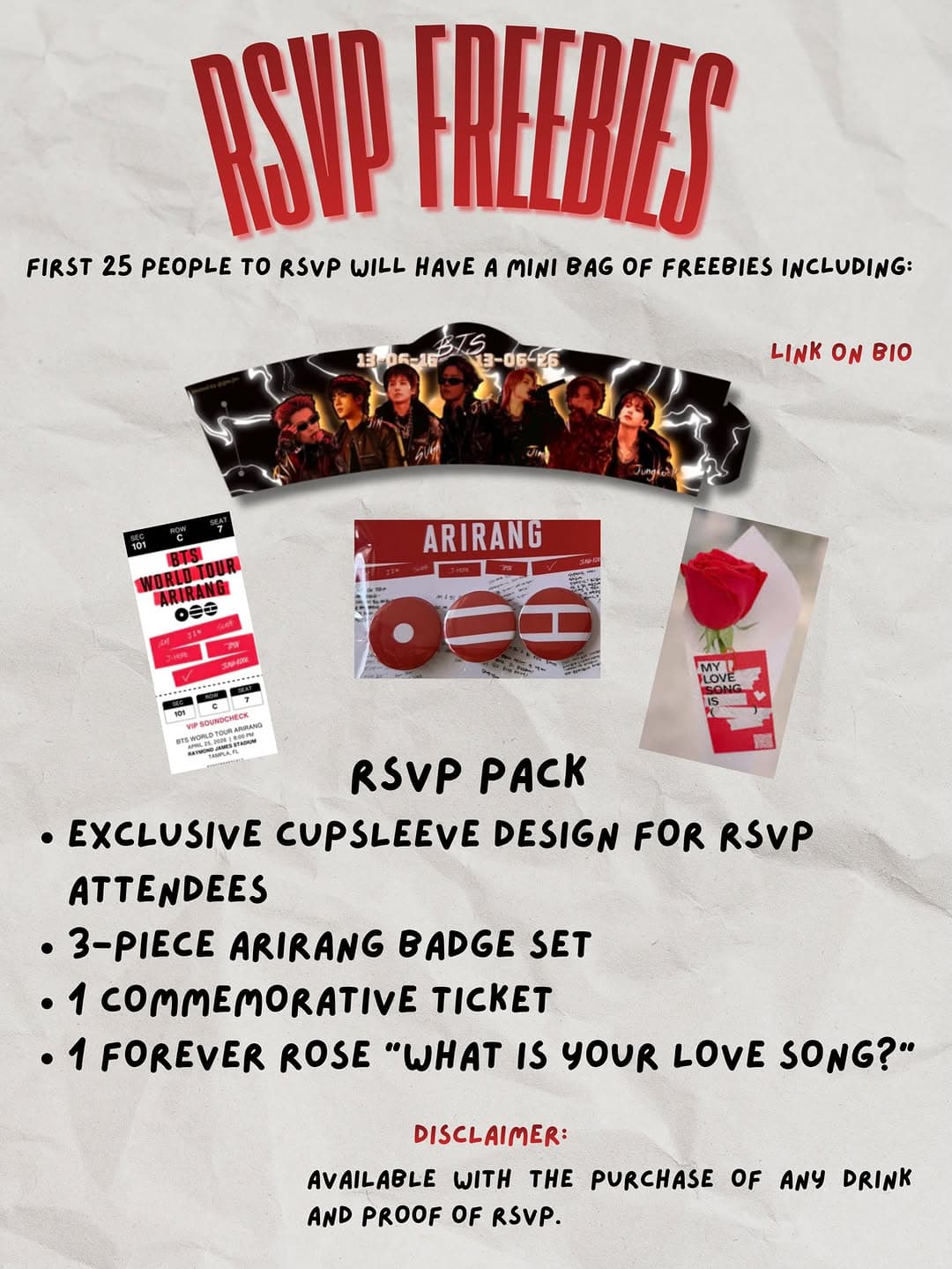 BTS 13th Anniversary Cupsleeve Event - Image 2