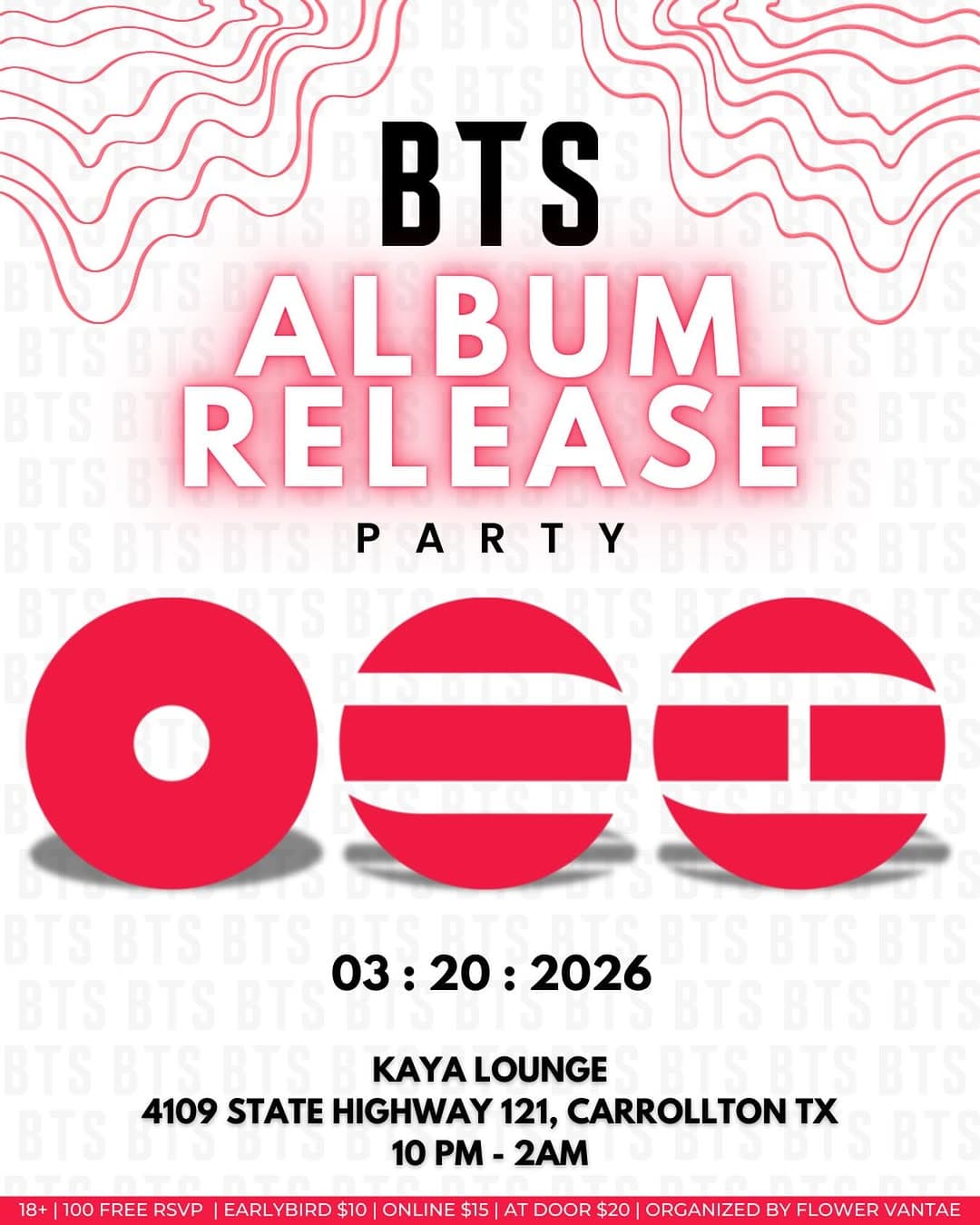 BTS ALBUM RELEASE PARTY - Cover image