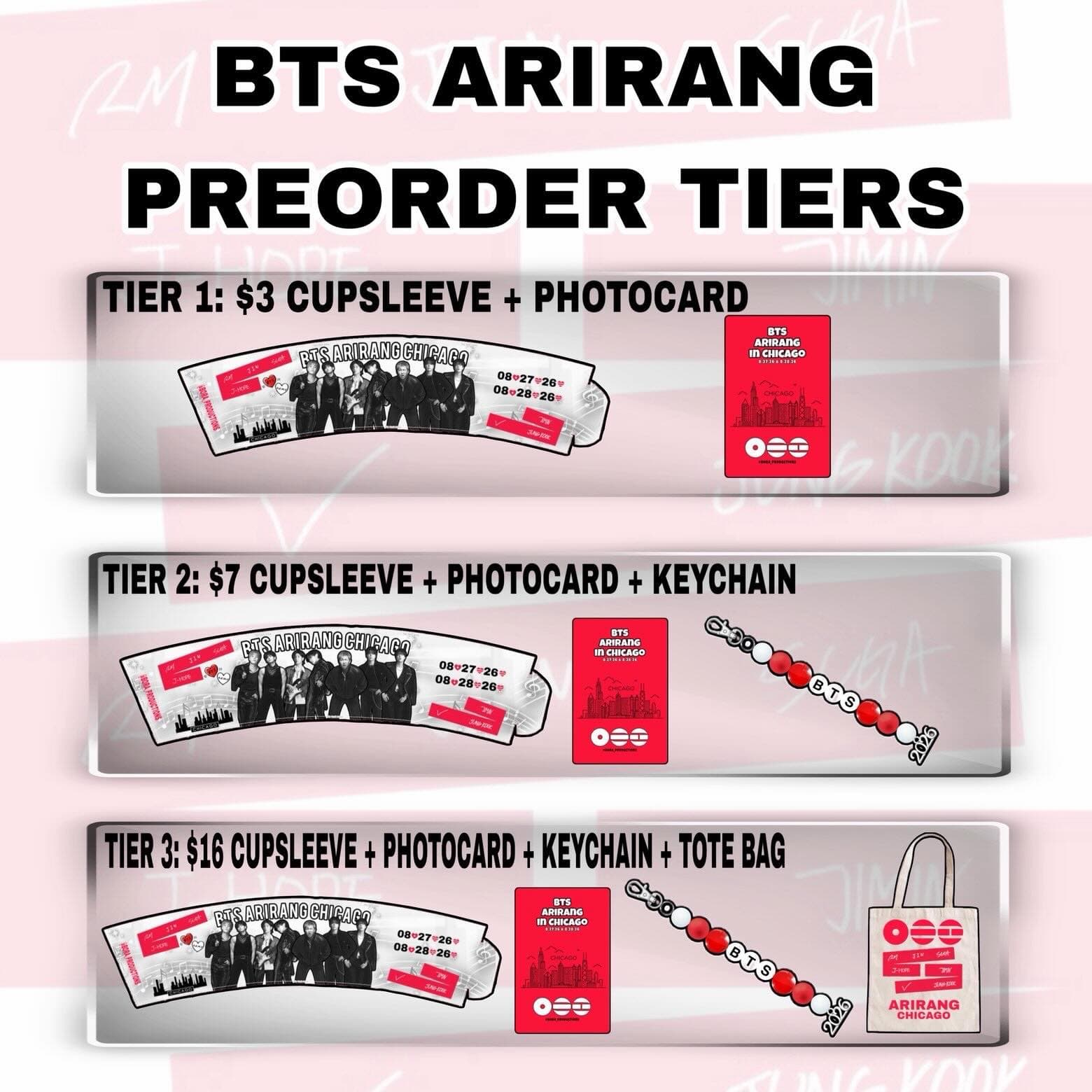 ARIRANG AFTER CONCERT CUPSLEEVE EVENT - Image 3