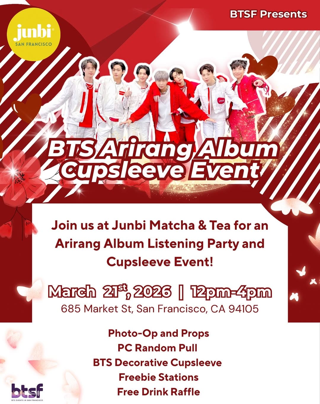 BTS Arirang Album Cupsleeve Event - Image 1