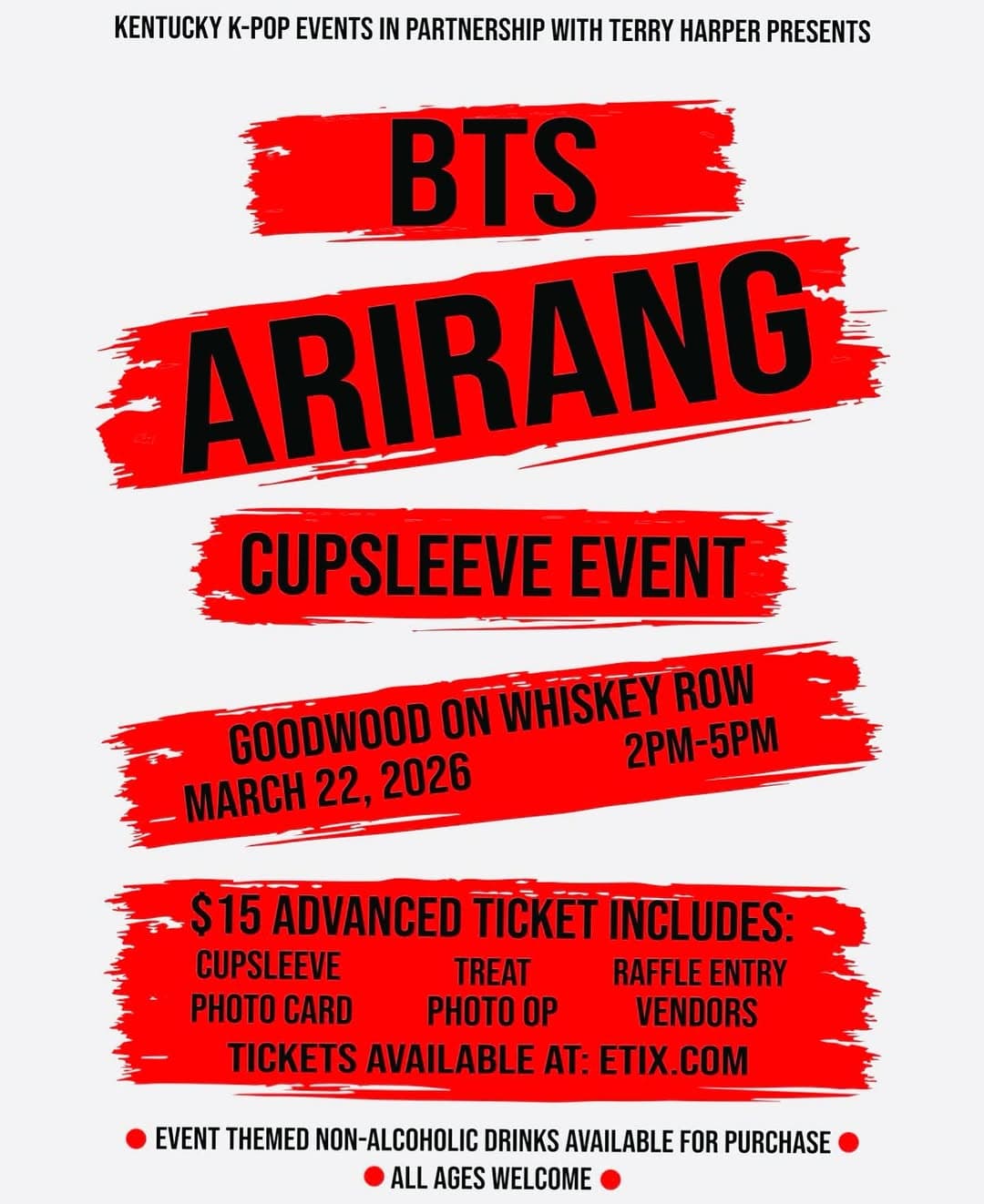 BTS Arirang Cupsleeve Event - Image 1