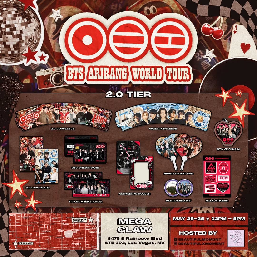 BTS Arirang World Tour Cupsleeve Event - Image 4