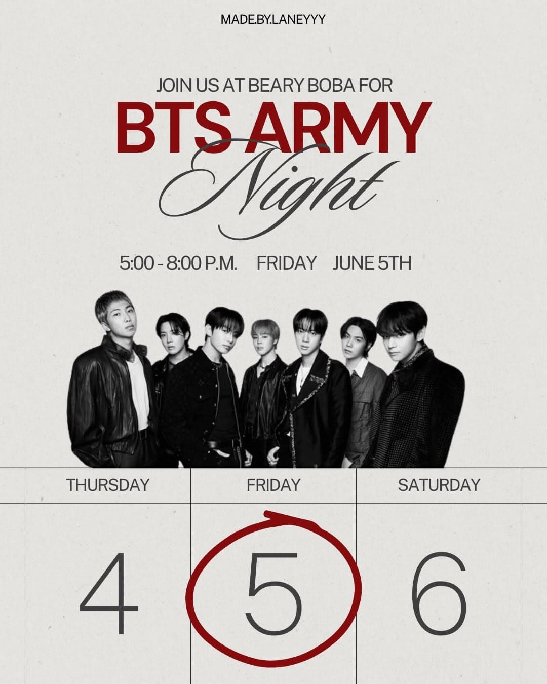 BTS ARMY Night