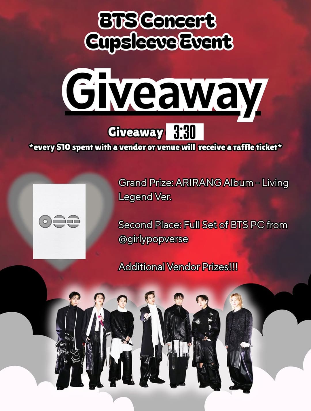 BTS Concert Cupsleeve Event - Image 5