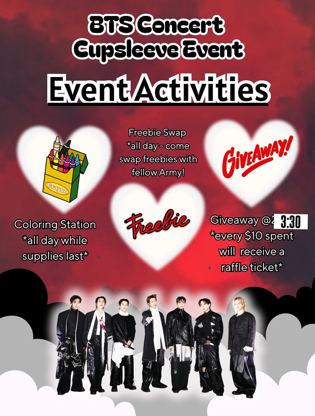 BTS Concert Cupsleeve Event - Image 4