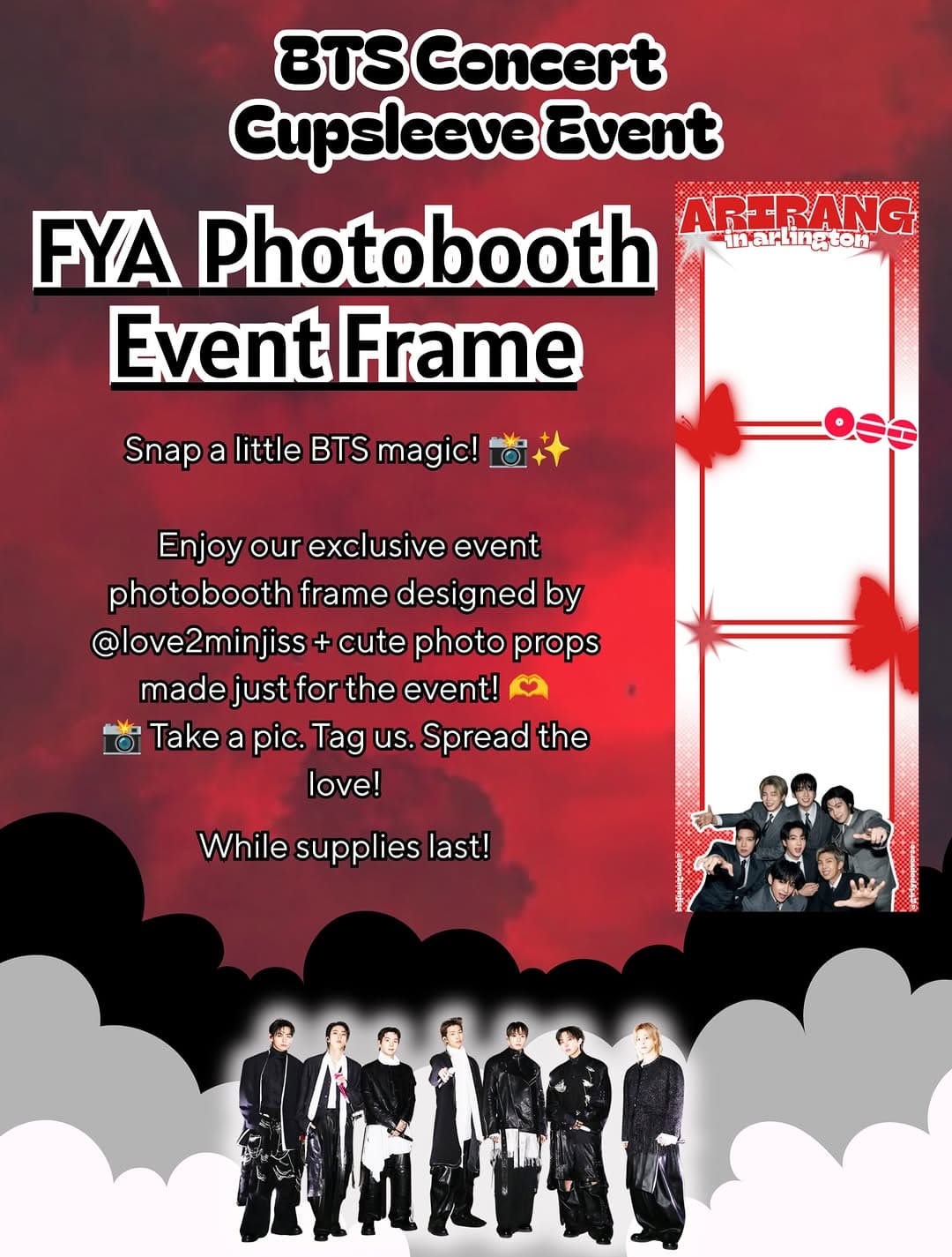 BTS Concert Cupsleeve Event - Image 3