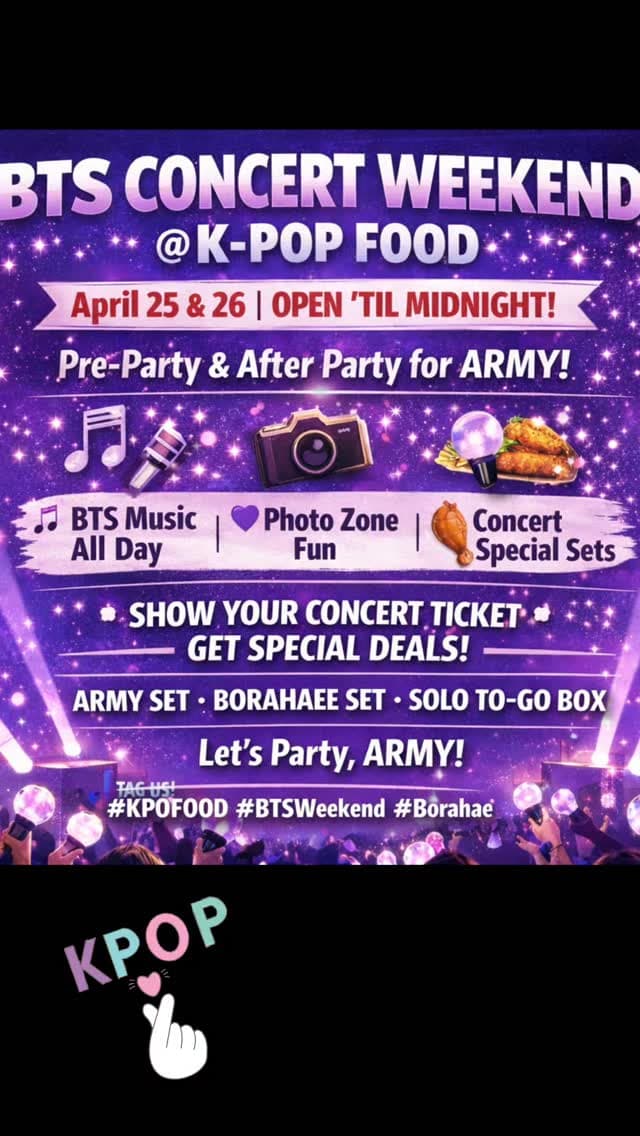 BTS CONCERT WEEKEND - Cover image