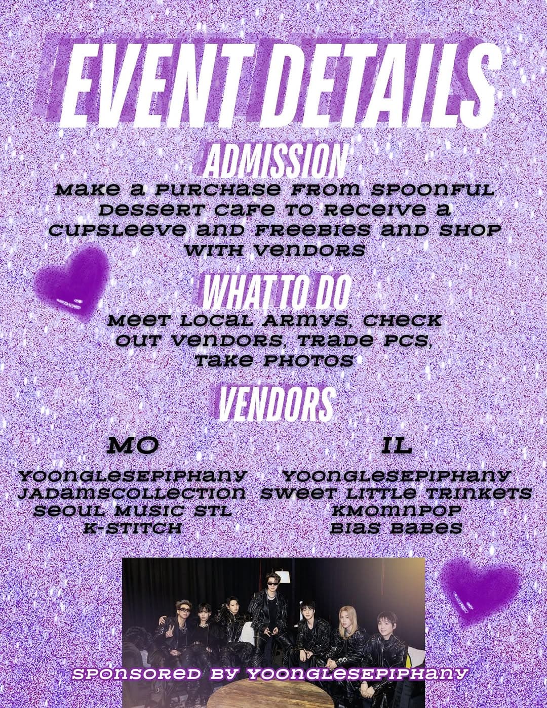 BTS Festa Cupsleeve Event ILLINOIS - Image 2