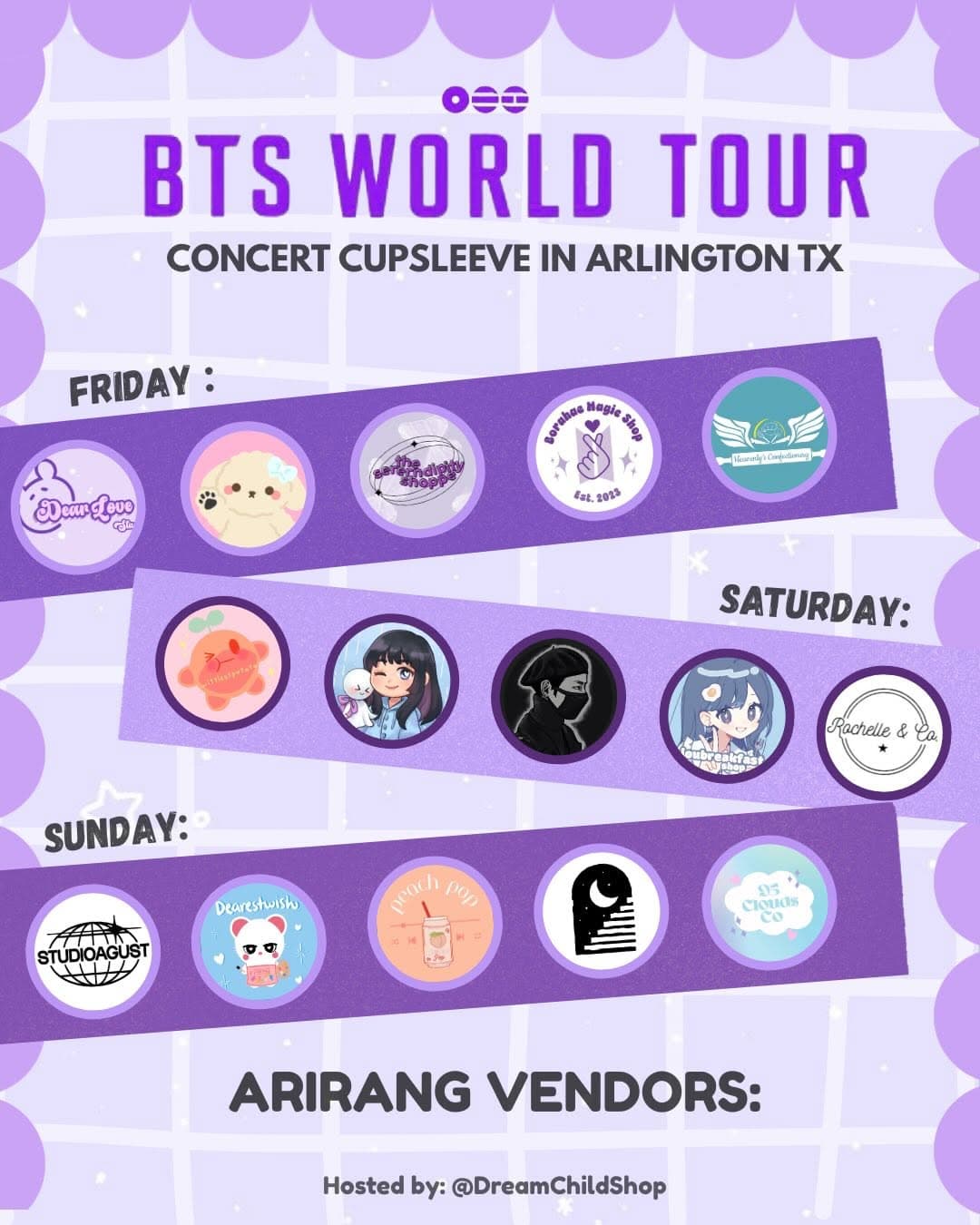 BTS in Arlington Cupsleeve Event - Image 4