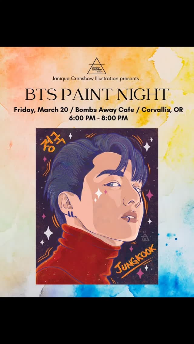 BTS Paint Night - Cover image