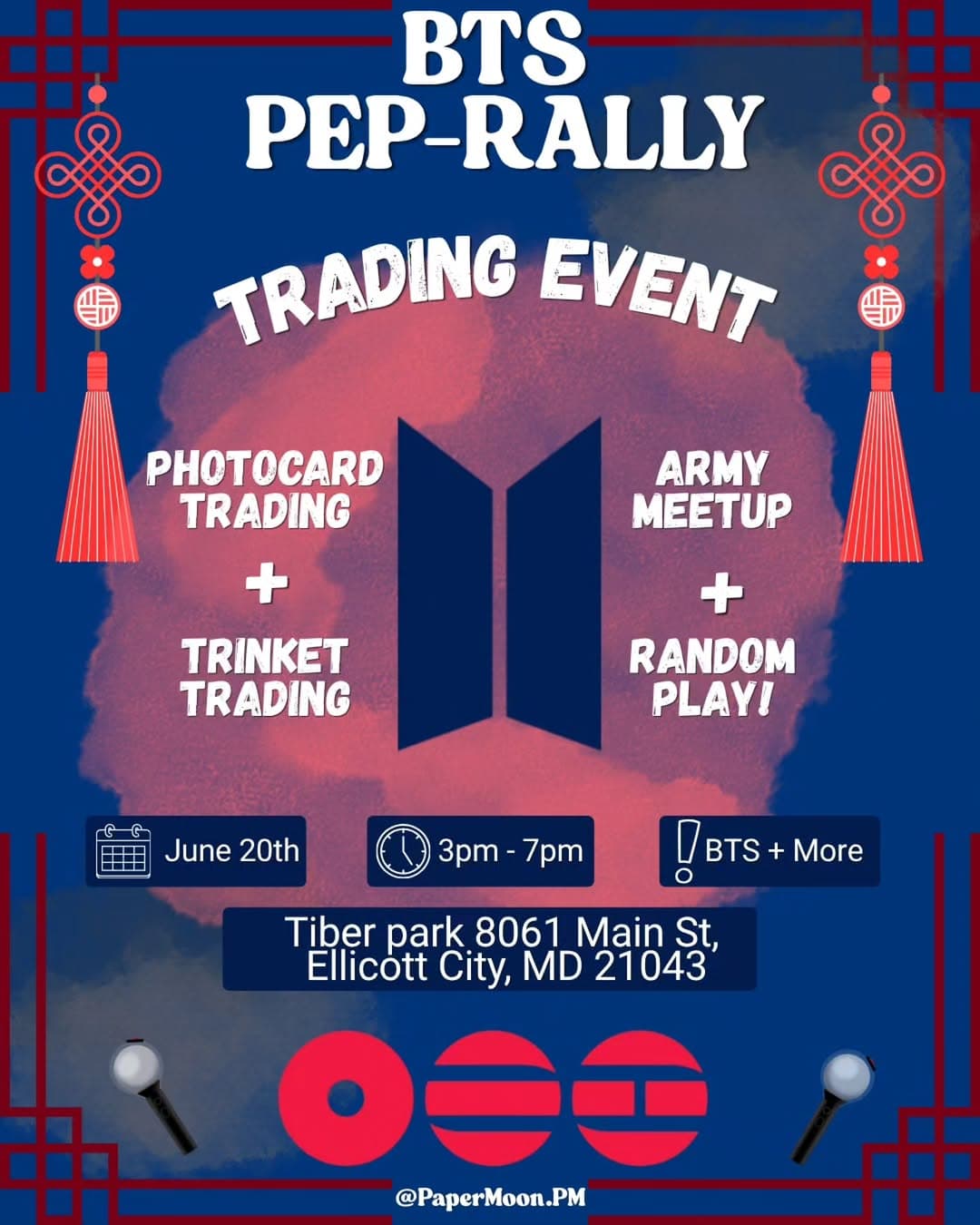 BTS Pep-Rally Trading Event