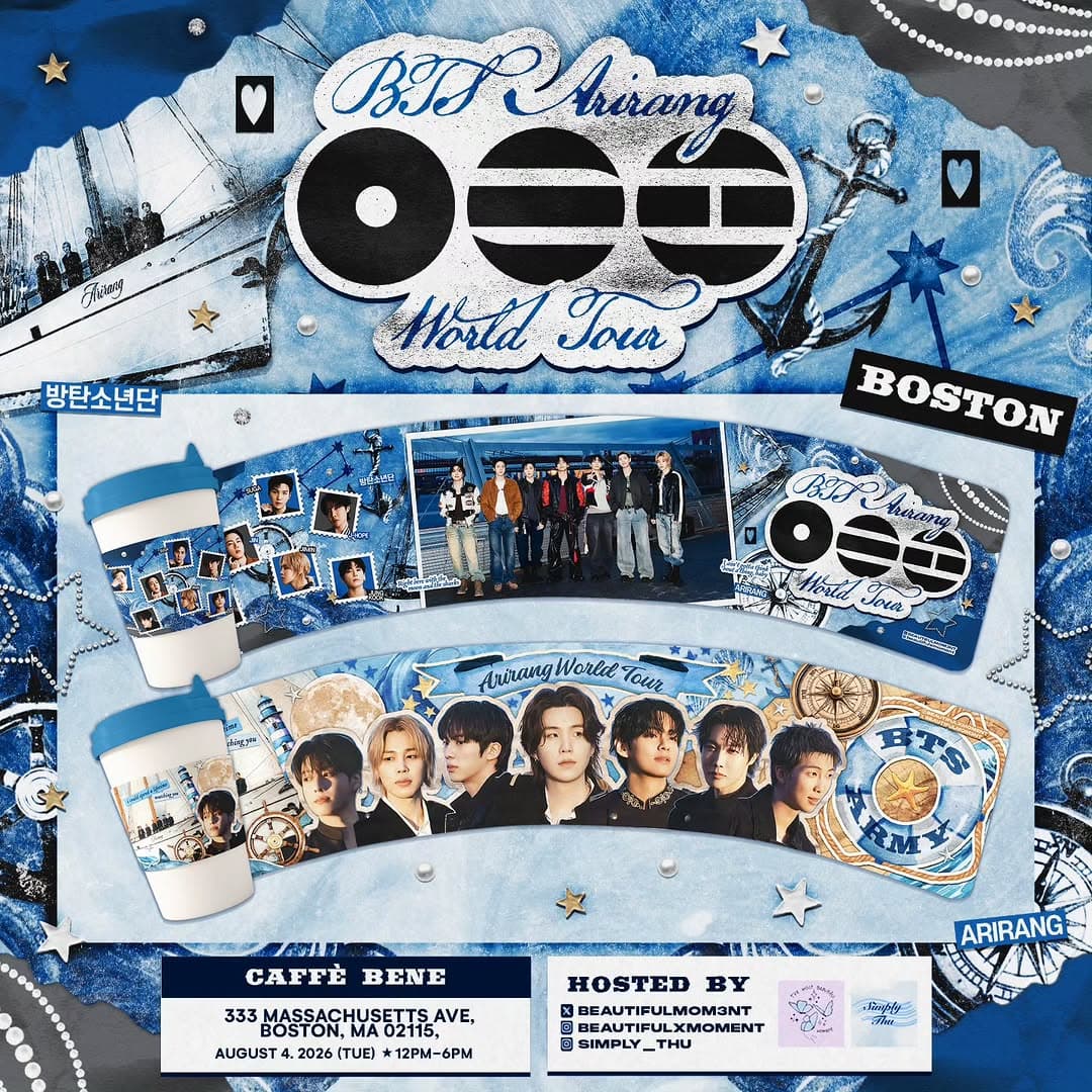 BTS Pre- Concert Cupsleeve Event