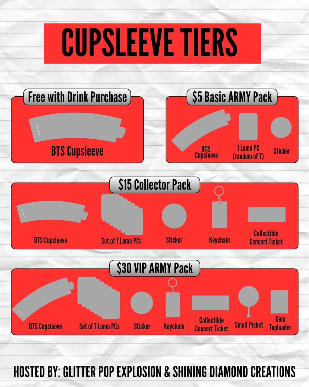 BTS Pre-Concert Cupsleeve Event - Image 2