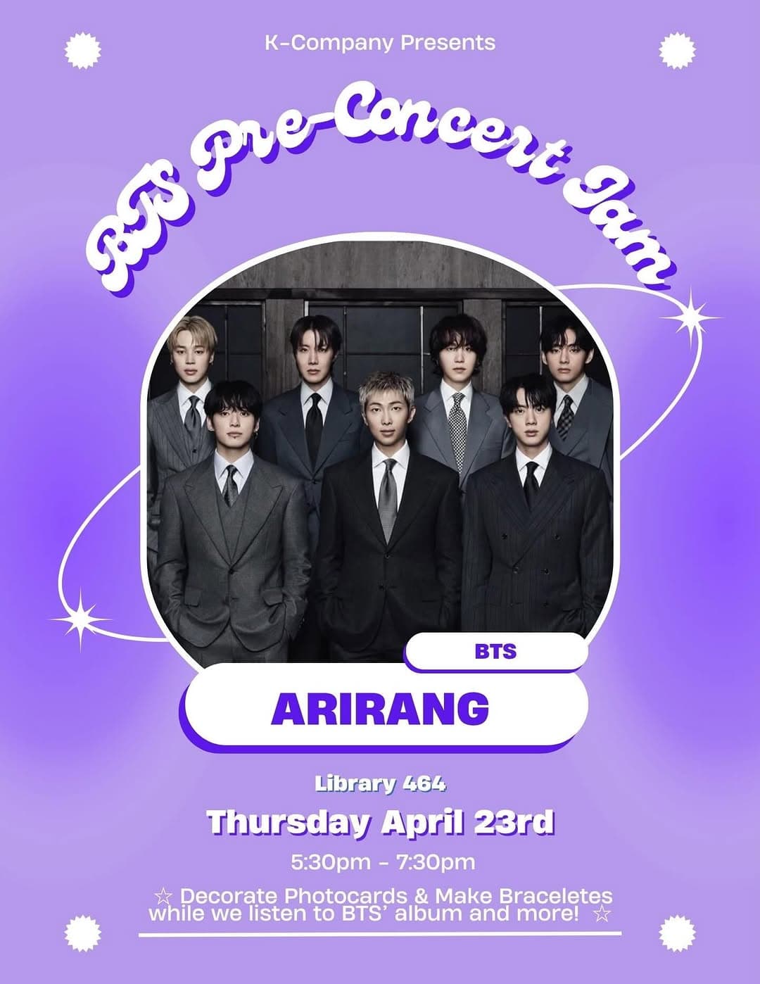 BTS Pre-Concert Jam - Cover image
