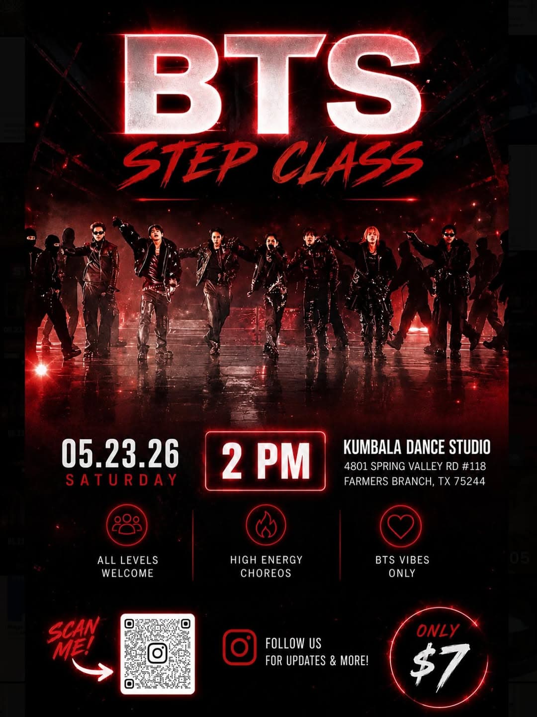 BTS STEP CLASS