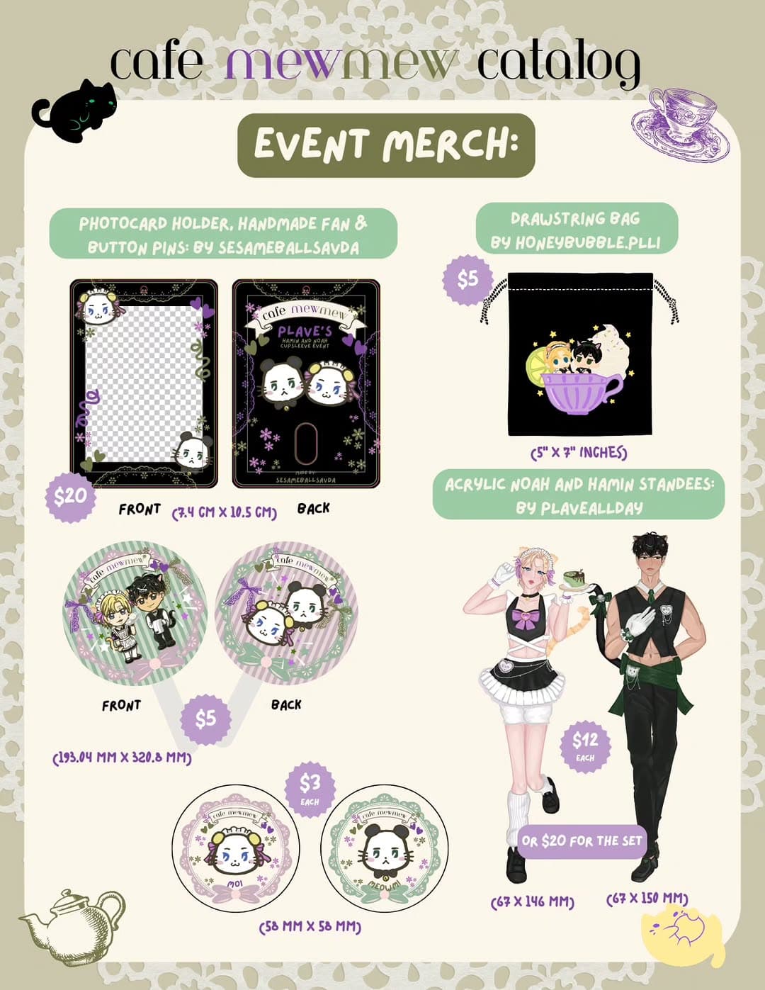 Cafe MewMew Cupsleeve Event - Image 3