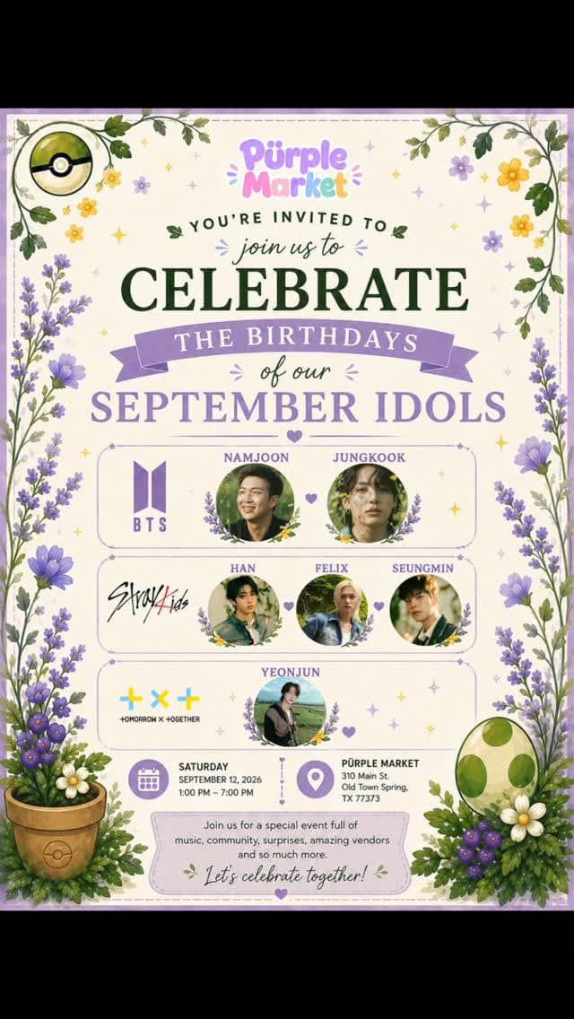 Celebrate the Birthdays of our September Idols