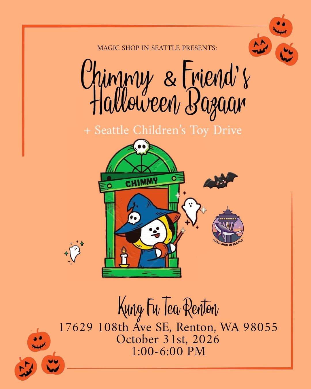Chimmy & Friend’s Halloween Bazaar! - Image 1