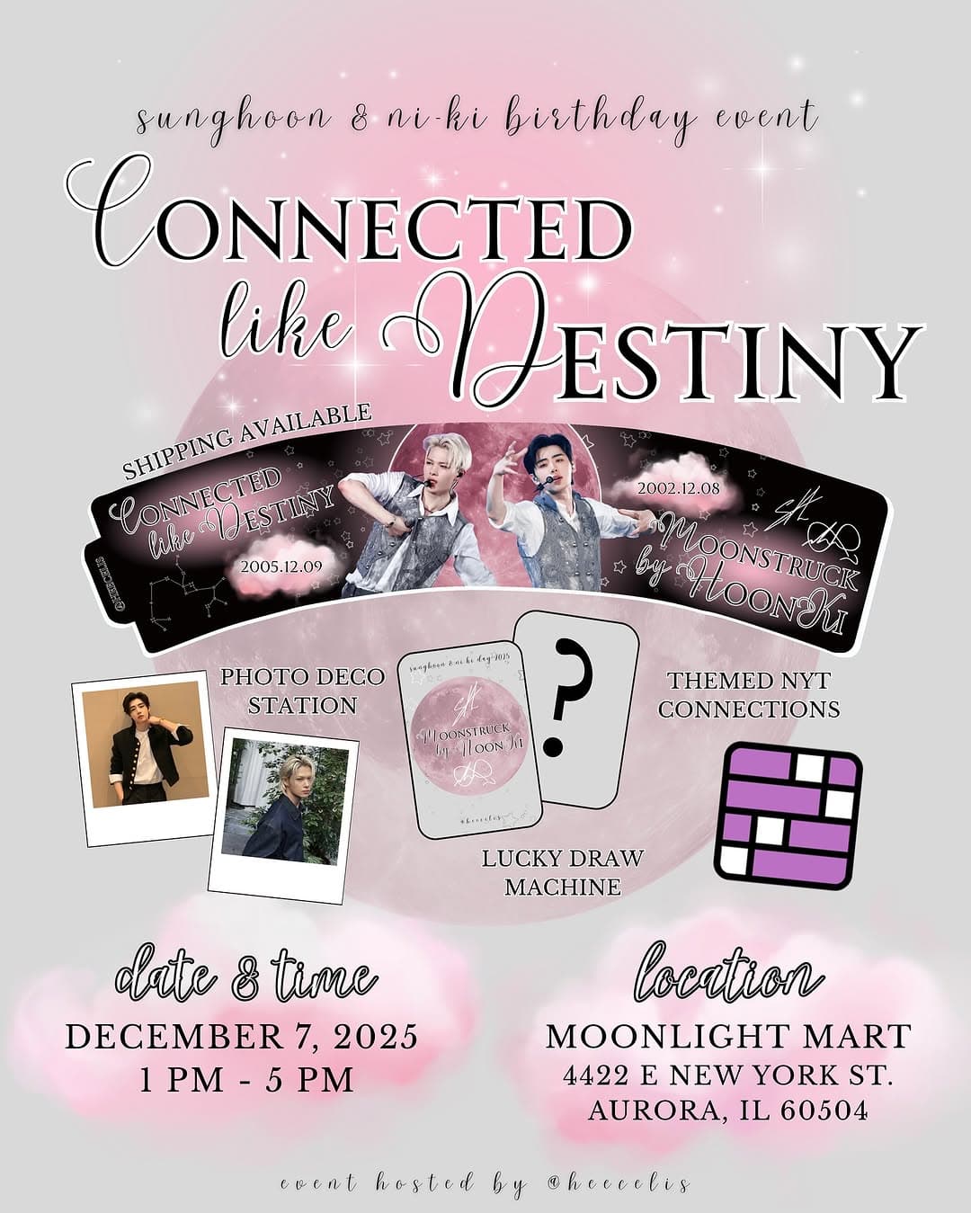 Connected Like Destiny - Sunghoon & Ni-ki birthday - Image 1