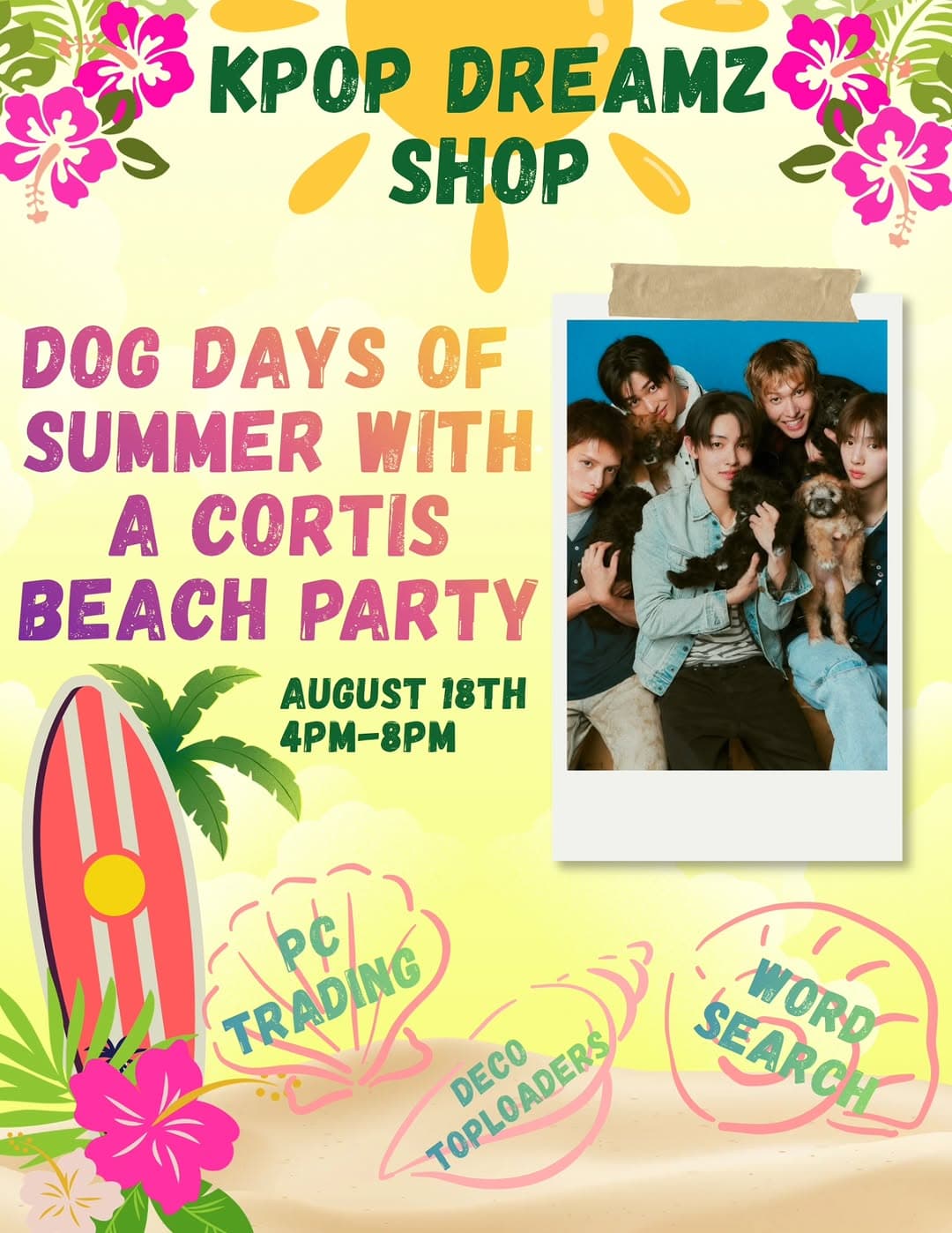 CORTIS BEACH PARTY