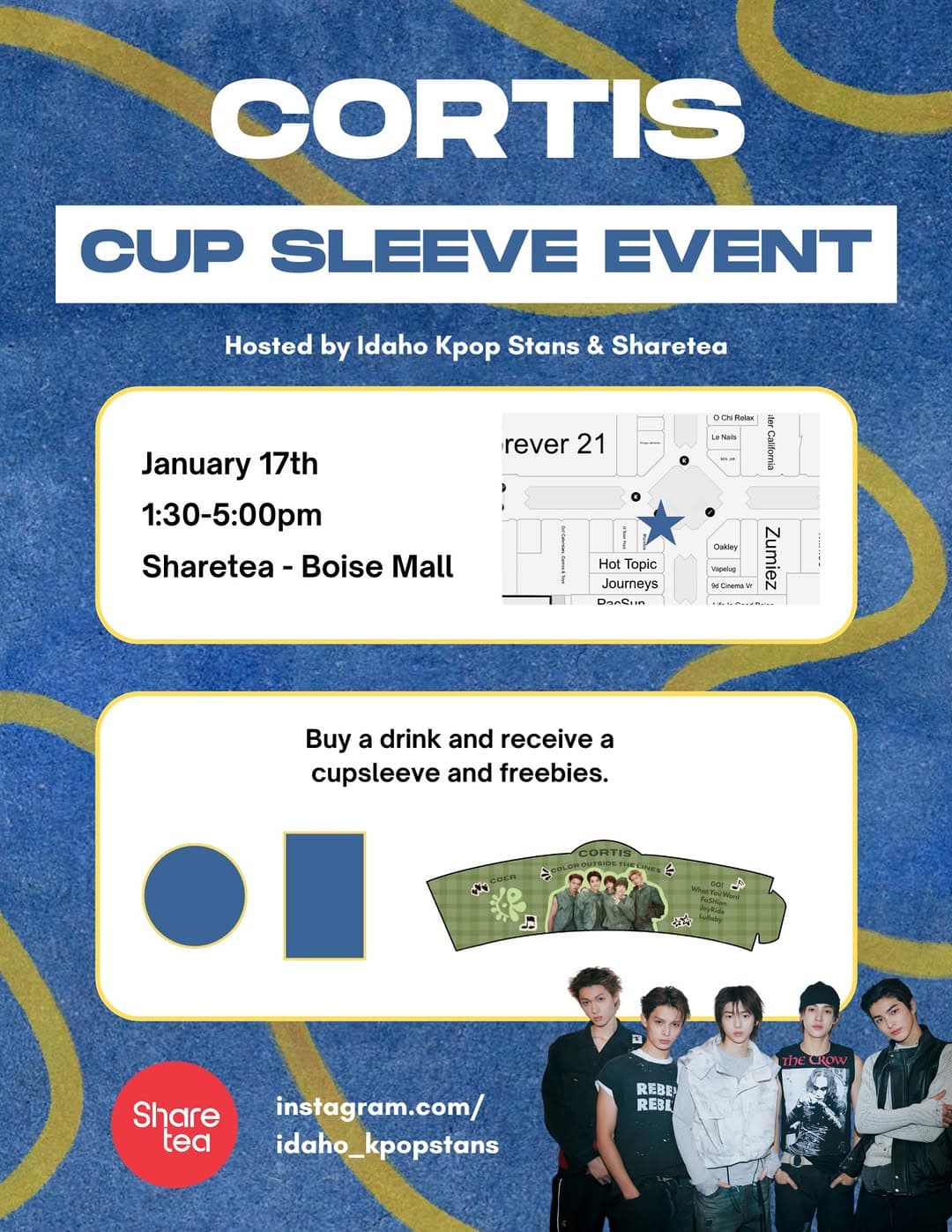 CORTIS Cup Sleeve Event - Image 1