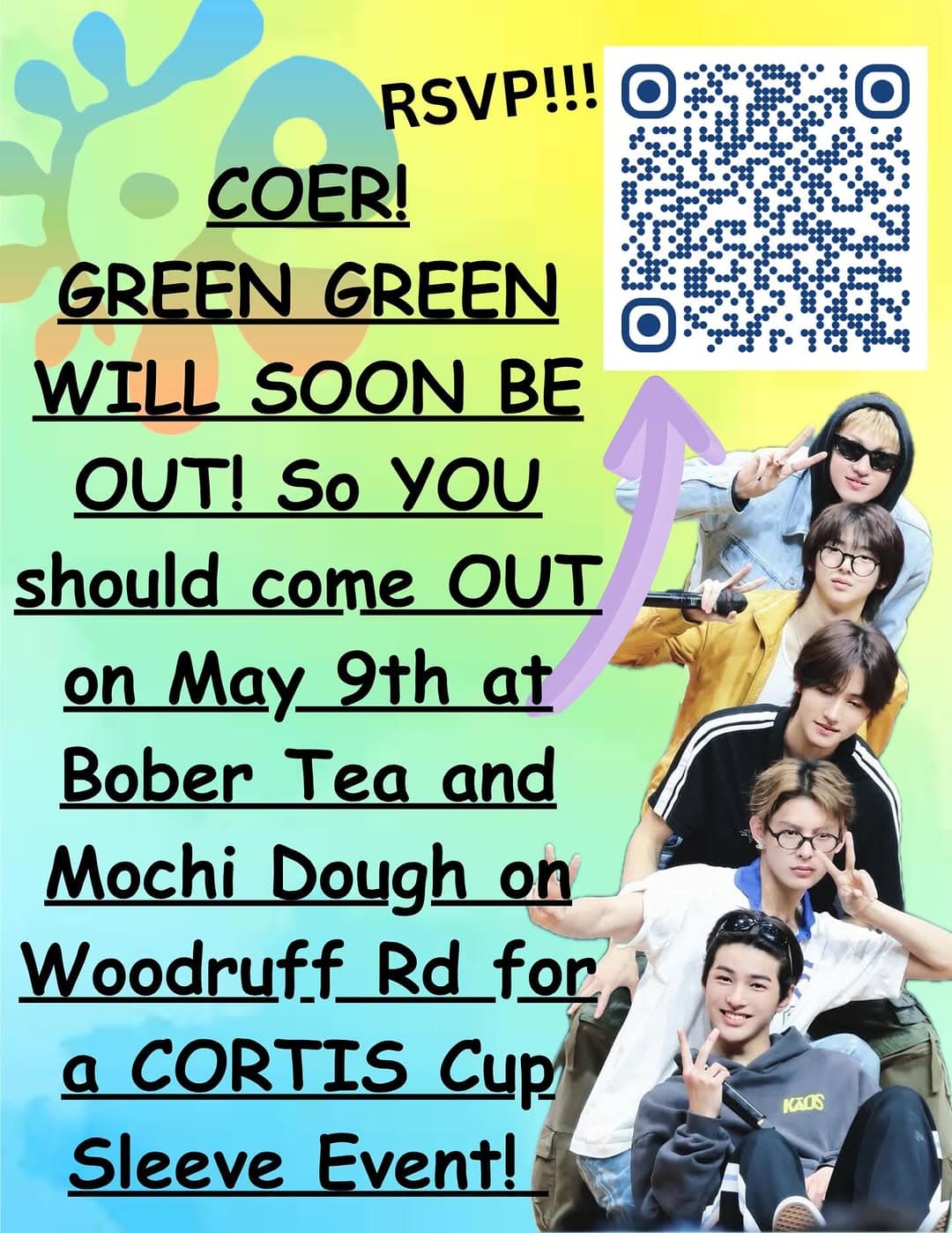 CORTIS Cup Sleeve Event - Cover image