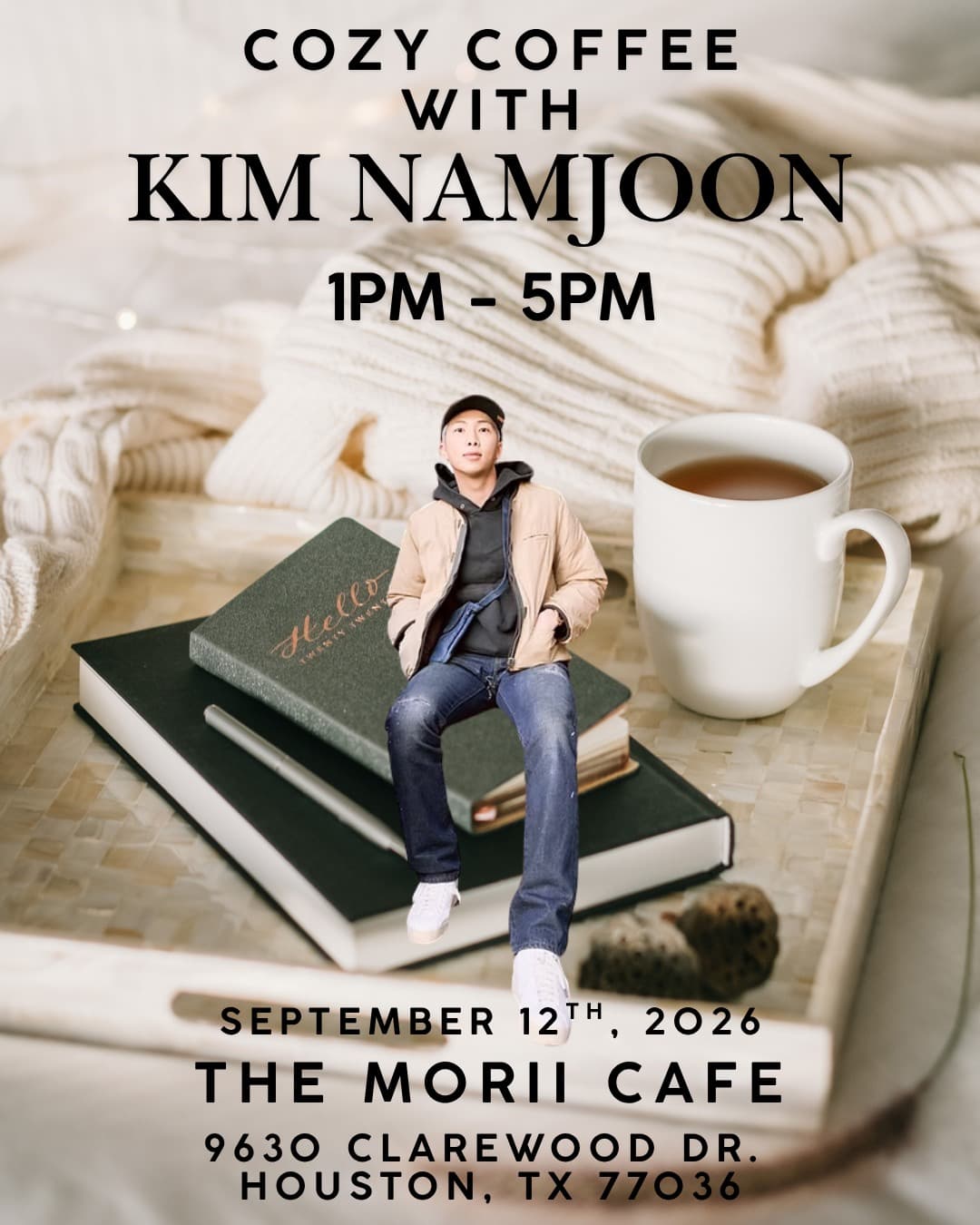 Cozy Coffee with Kim Namjoon