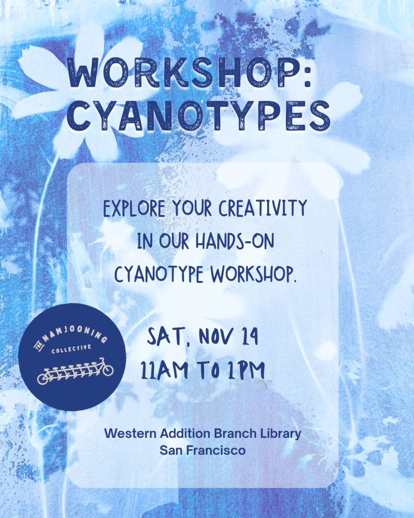 Cyanotype workshop