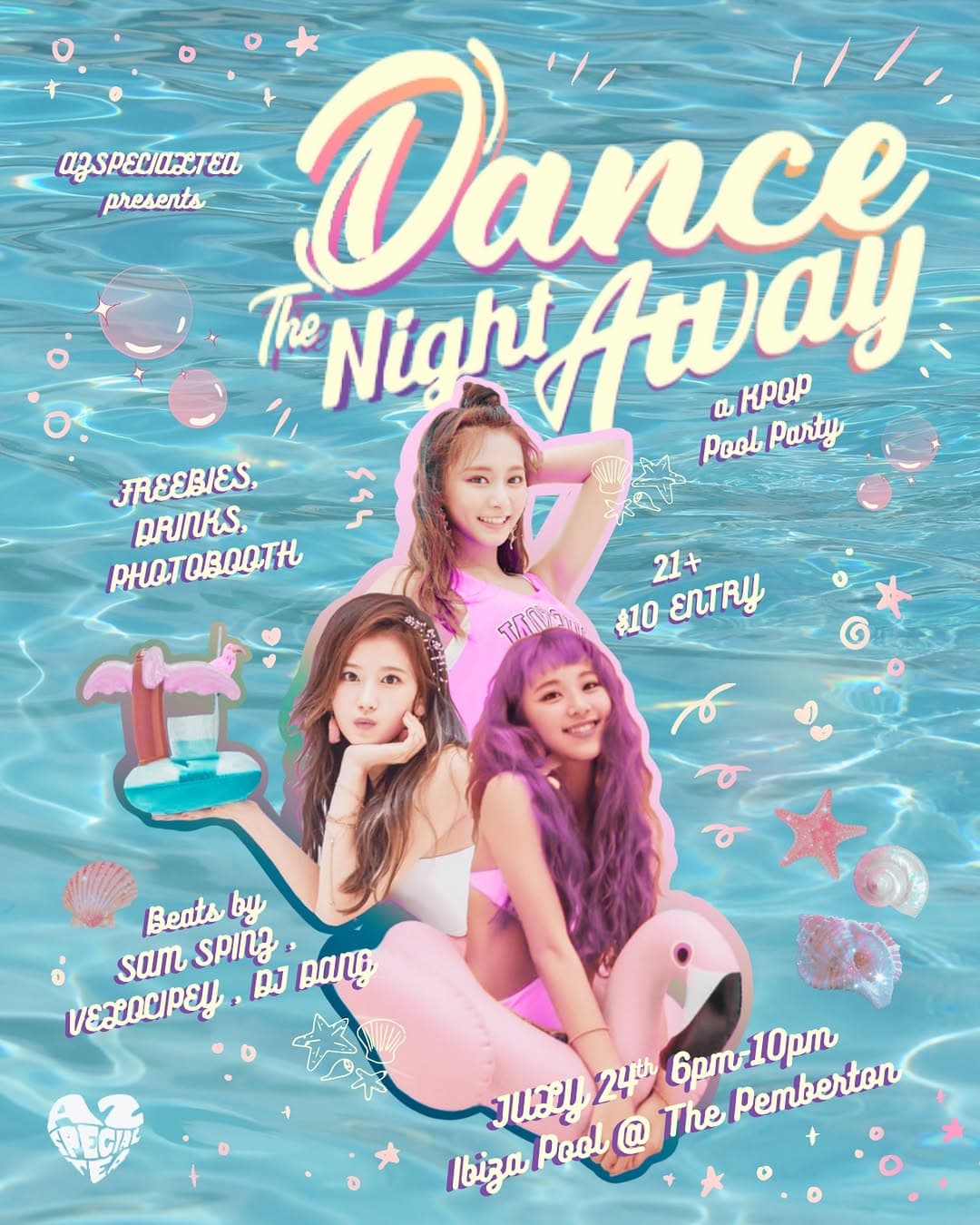 Dance The Night Away a KPOP Pool Party