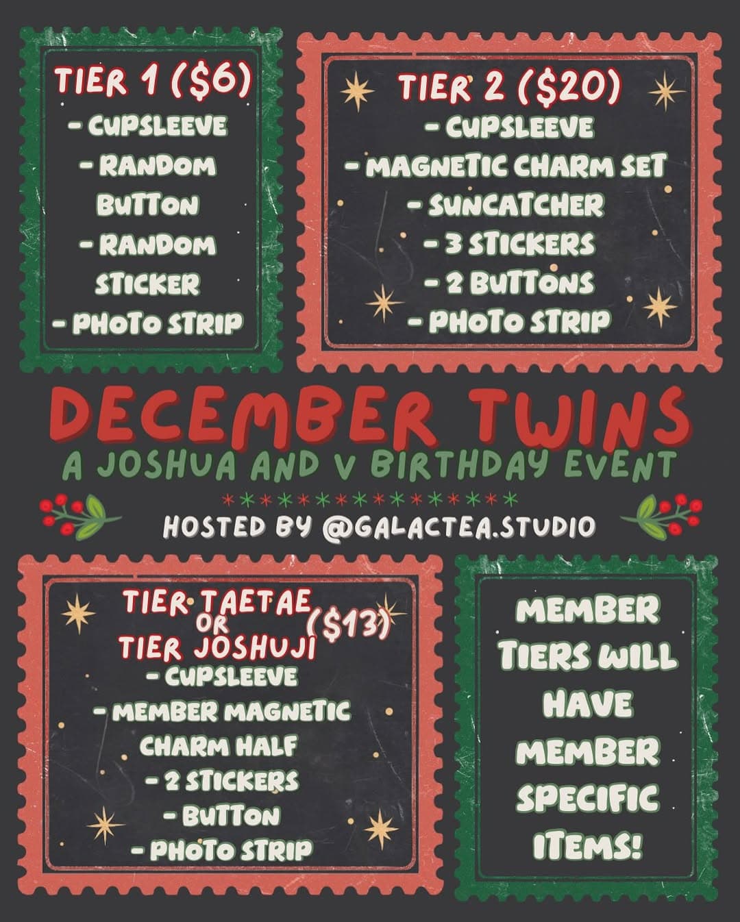 DECEMBER TWINS: Joshua and V Birthday Event - Image 2
