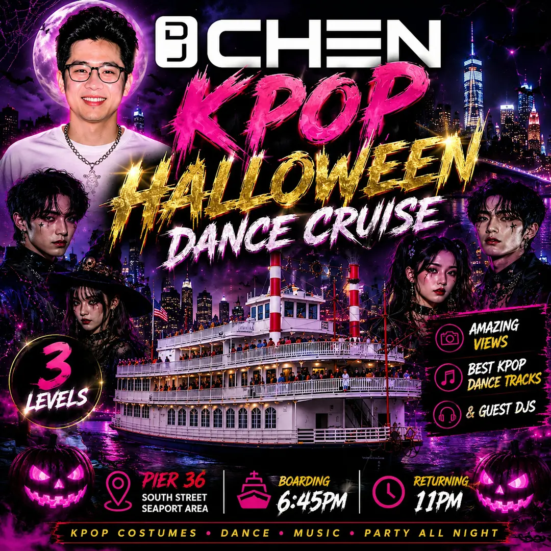 DJ CHEN Halloween Kpop Dance Cruise - Cover image