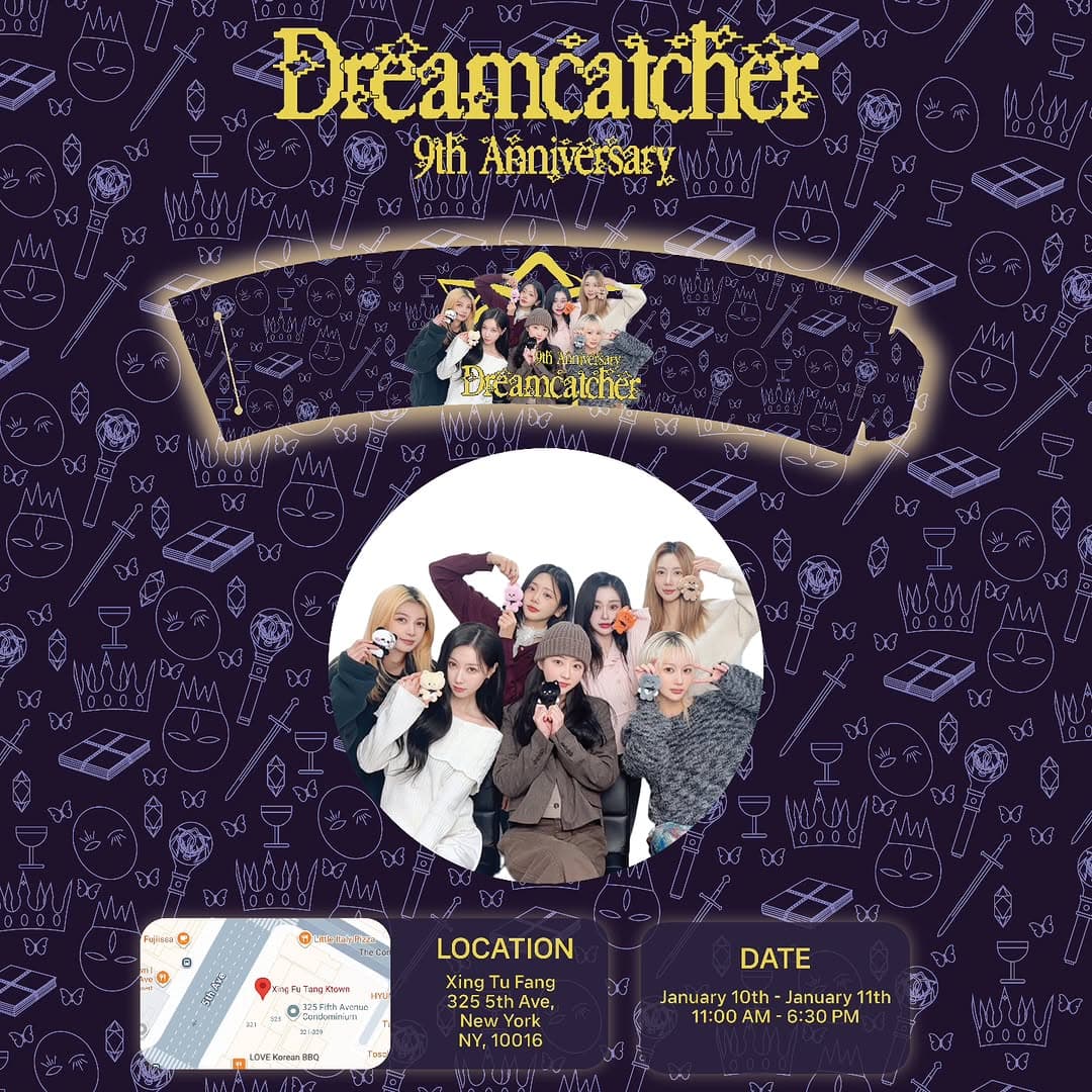 Dreamcatcher 9th Anniversary Cupsleeve Event - Image 1