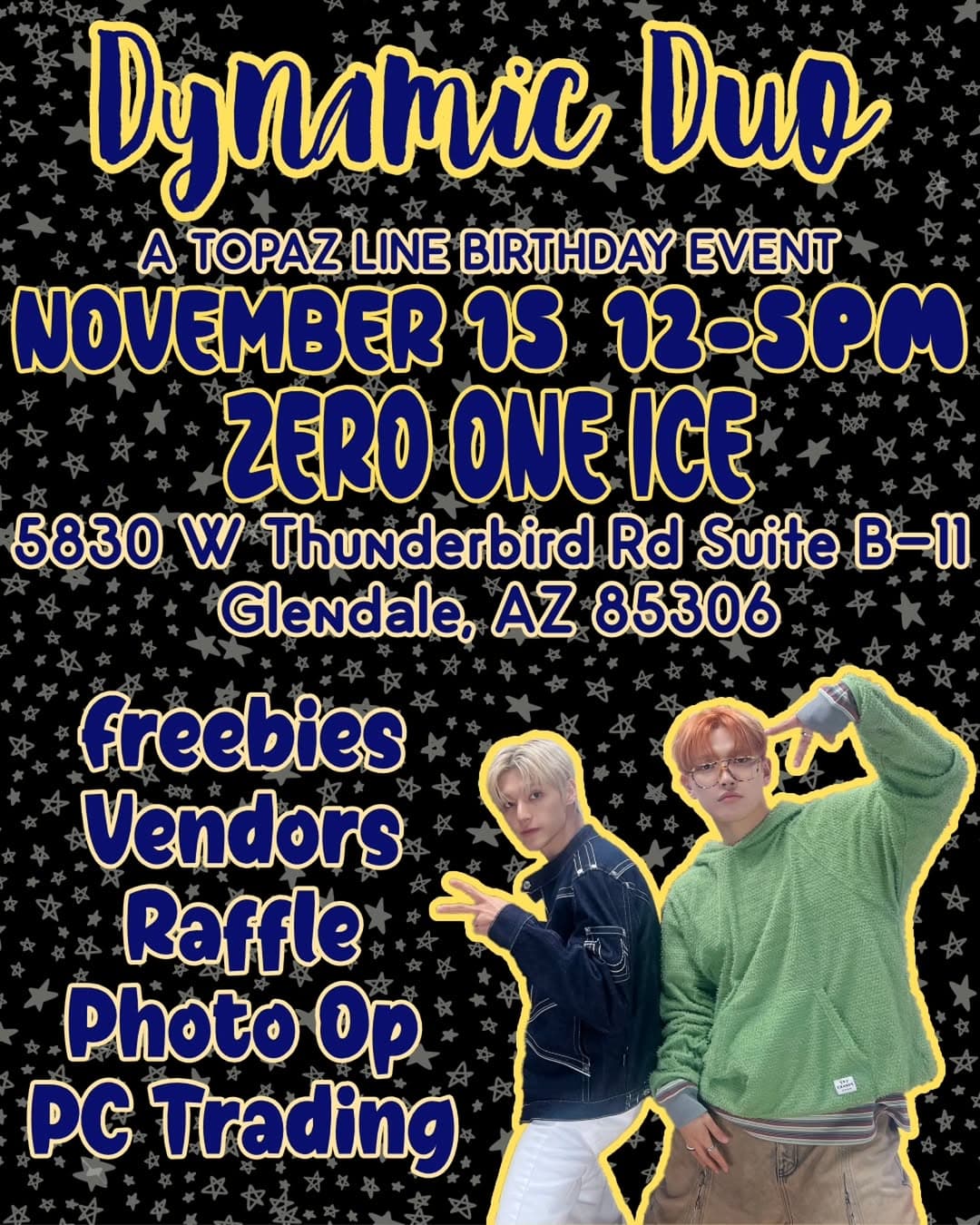 Dynamic Duo a Topaz Line Birthday Event - Cover image