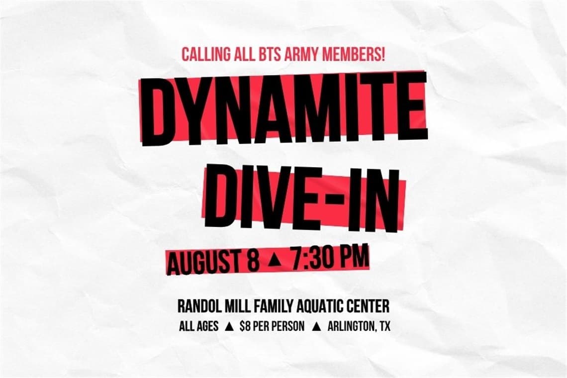 Dynamite Dive-in BTS Summer Splash
