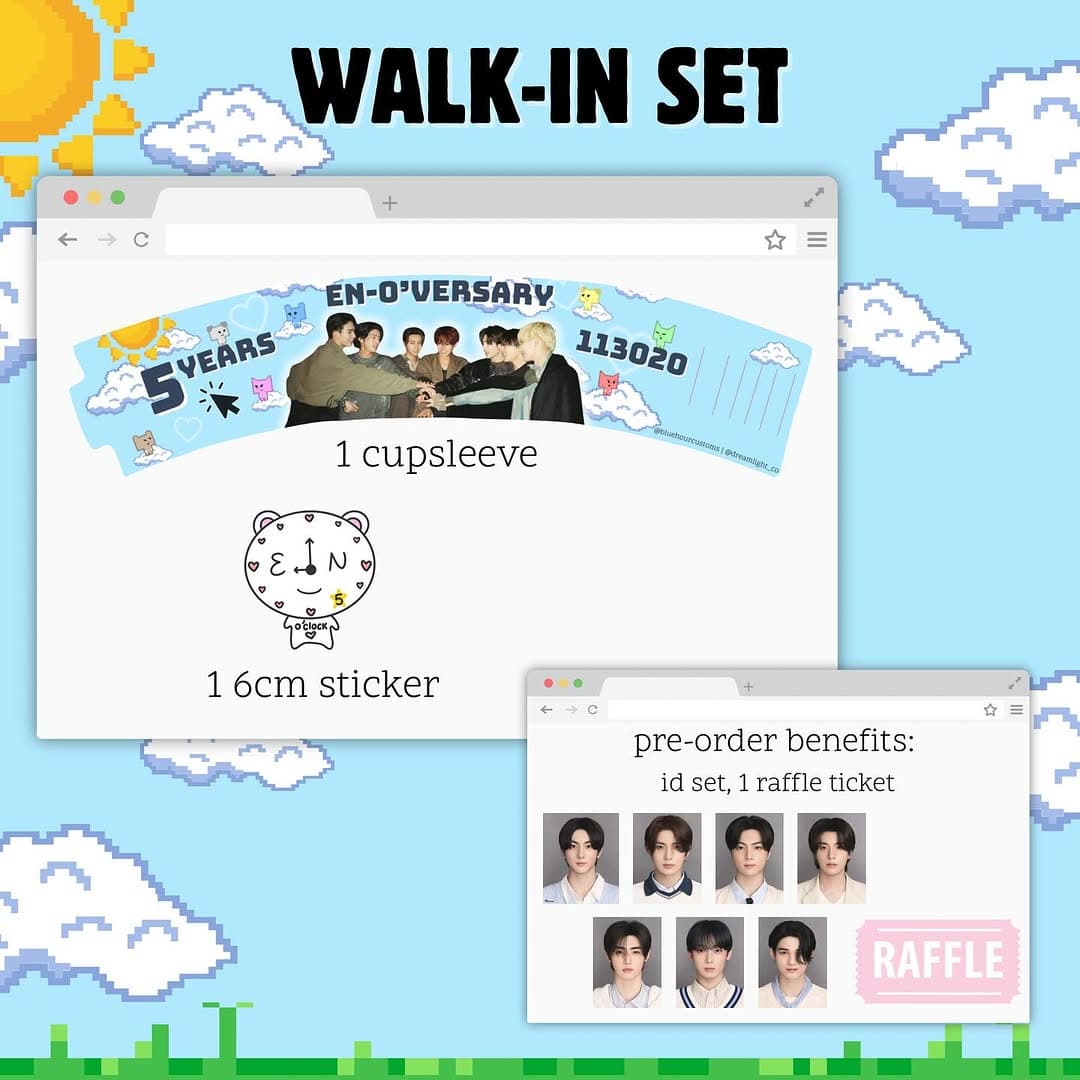 ENHYPEN 5th Anniversary cupsleeve event - Image 5
