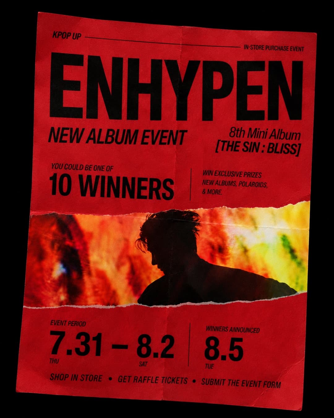 ENHYPEN 8th Mini Album Raffle Event