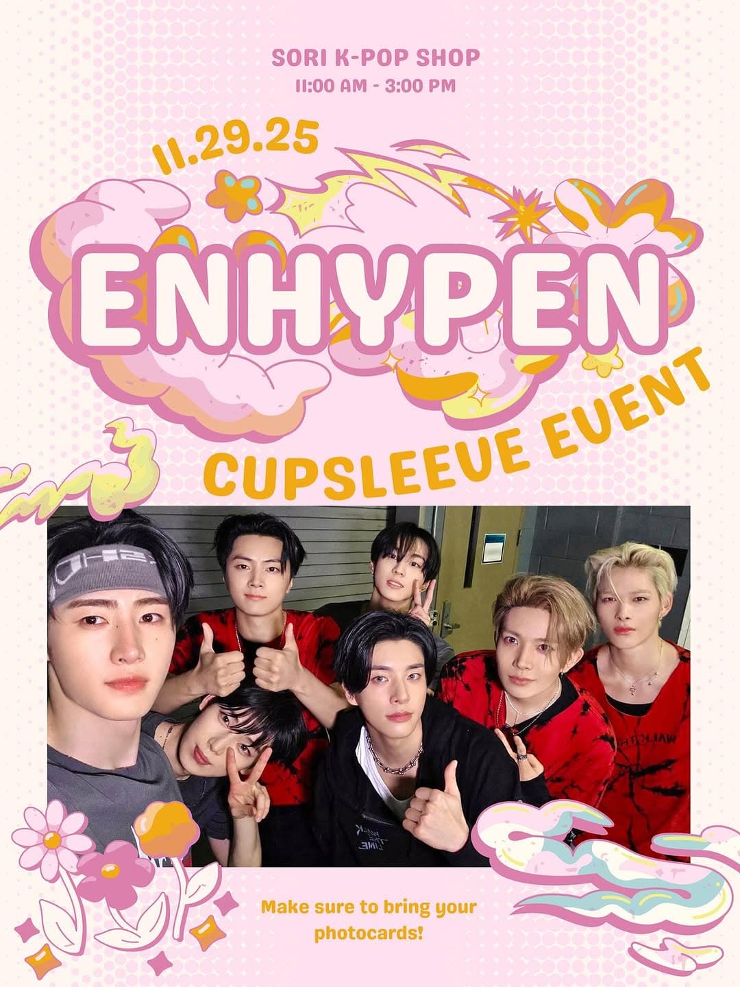 ENHYPEN Debut Anniversary Cupsleeve Event - Cover image