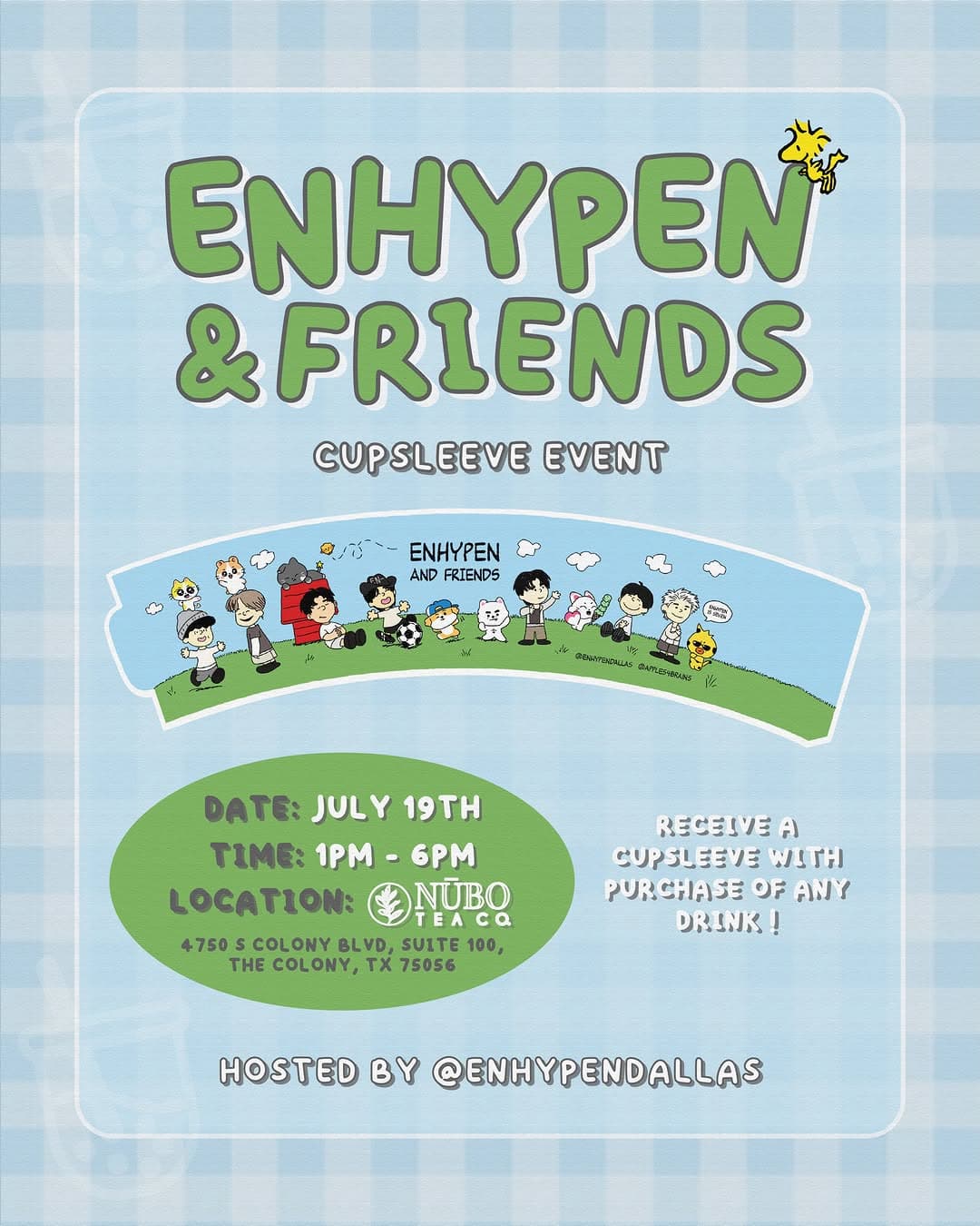 ENHYPEN & Friends Cupsleeve Event