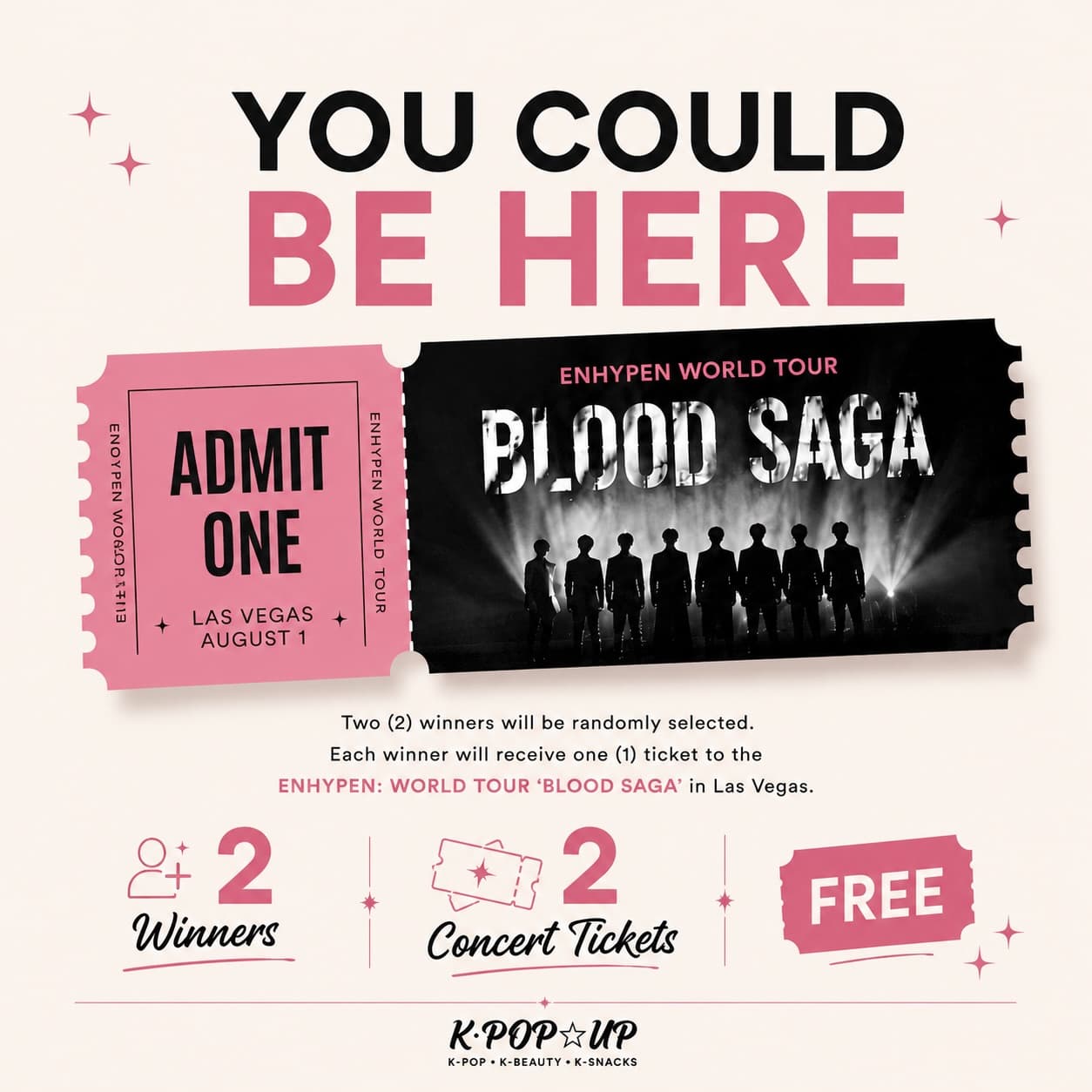ENHYPEN: WORLD TOUR 'BLOOD SAGA' TICKETS GIVEAWAY - Image 3