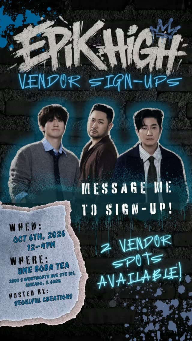 EPIK HIGH cupsleeve event - Image 1