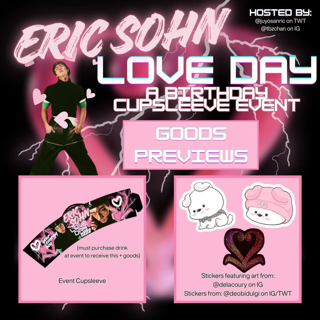 ERIC SOHN LOVE DAY - A BIRTHDAY CUPSLEEVE EVENT day2 - Image 3