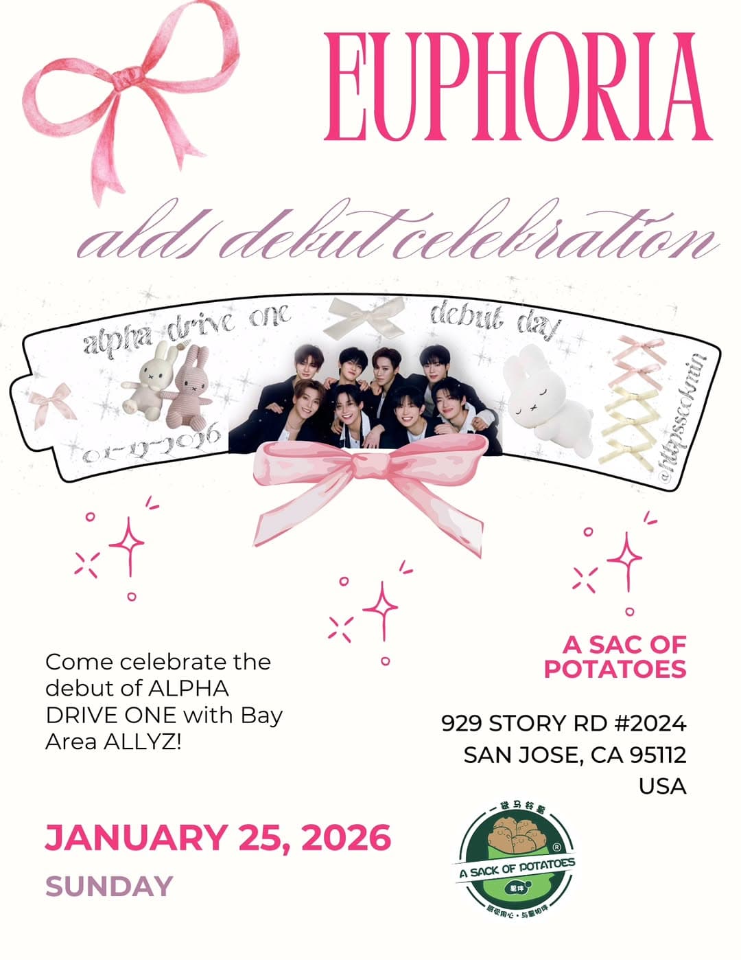 Euphoria ALD1 Debut Celebration – San Jose, January 25, 2026 | K