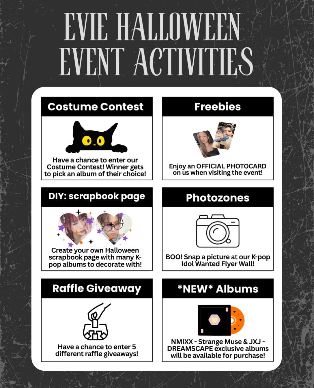 EVIE HALLOWEEN EVENT ACTIVITIES - Image 1