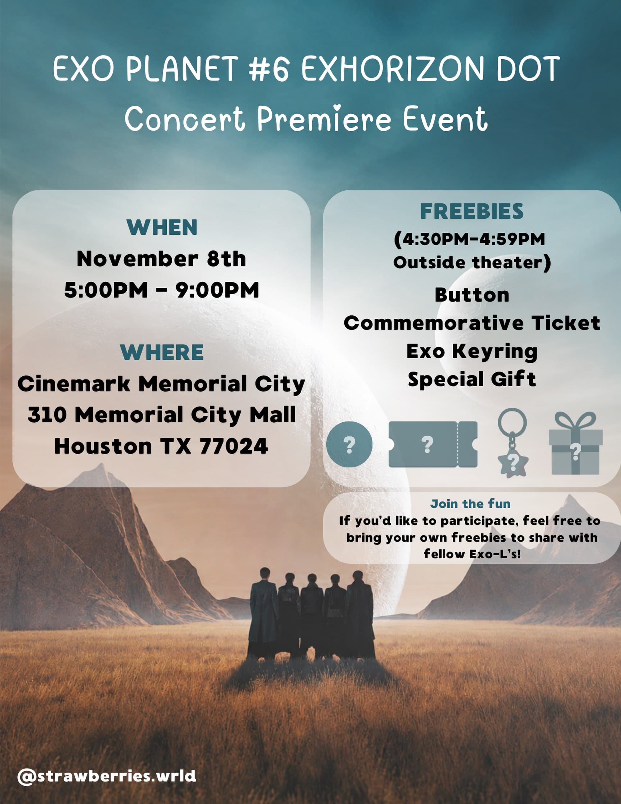 EXO Planet 6 Theater Viewing